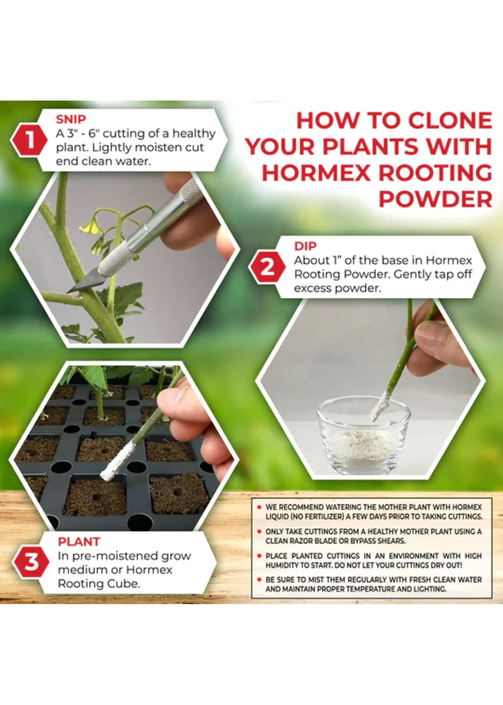 Hormex Hormex Snip N' Dip Rooting Powder