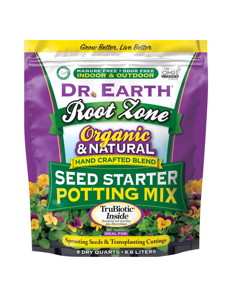 DR EARTH Root Zone Seed Starter Potting Mix 8 Quart