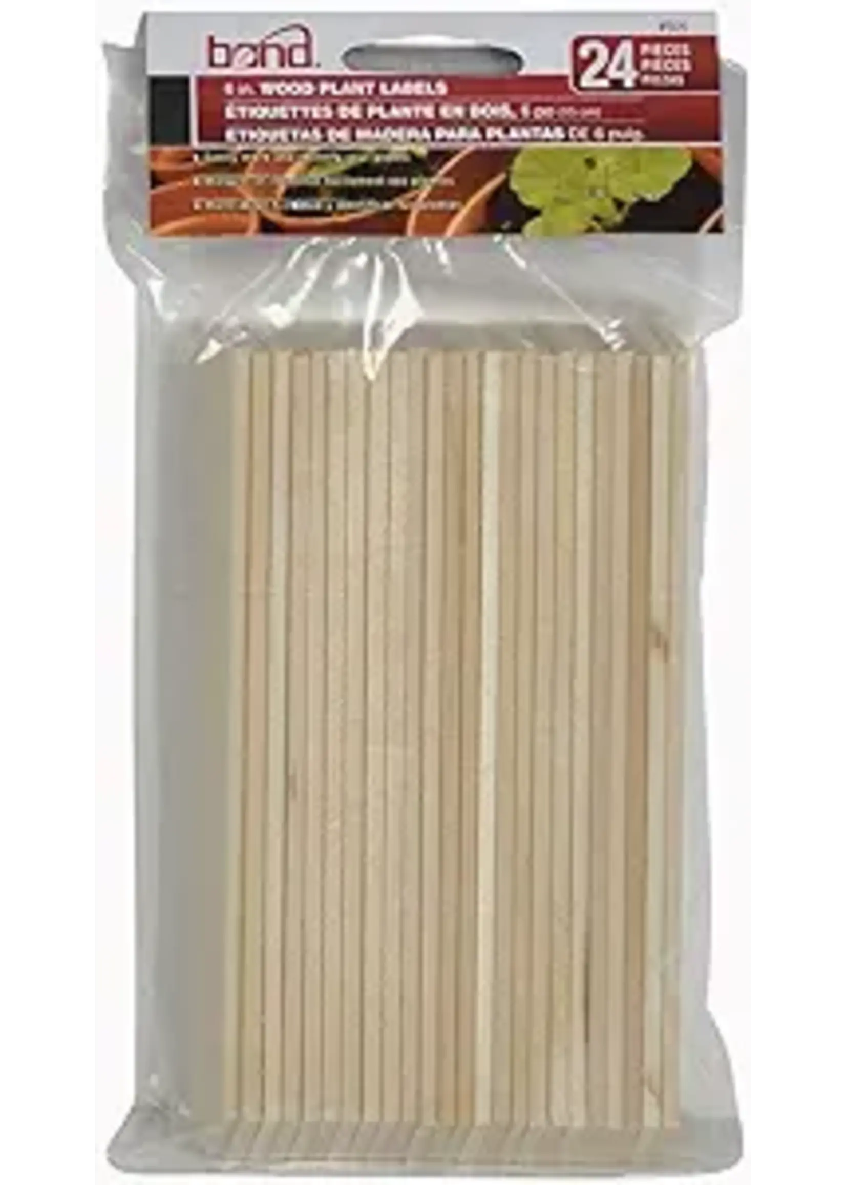 Orbit Orbit 6 Inch Wood Plant Label Pack of 24