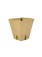 Jiffy Jiffy Square Peat Pot 3.5 Inch x 4 Inch Tall