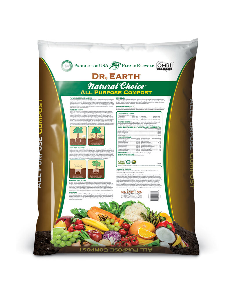 Dr Earth Natural Choice All Purpose Compost 1CF