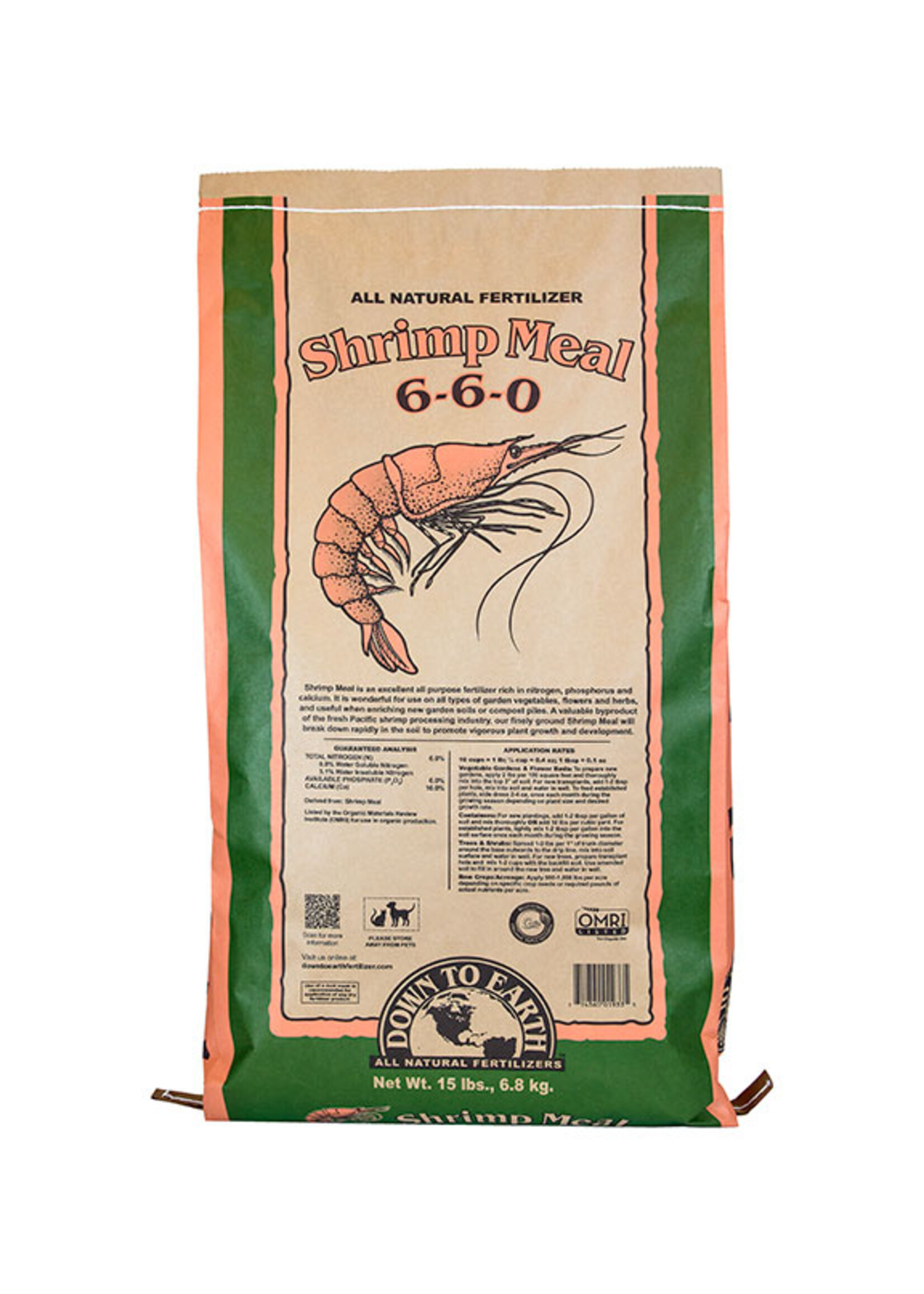 Down To Earth Down to Earth Shrimp Meal 6-6-0