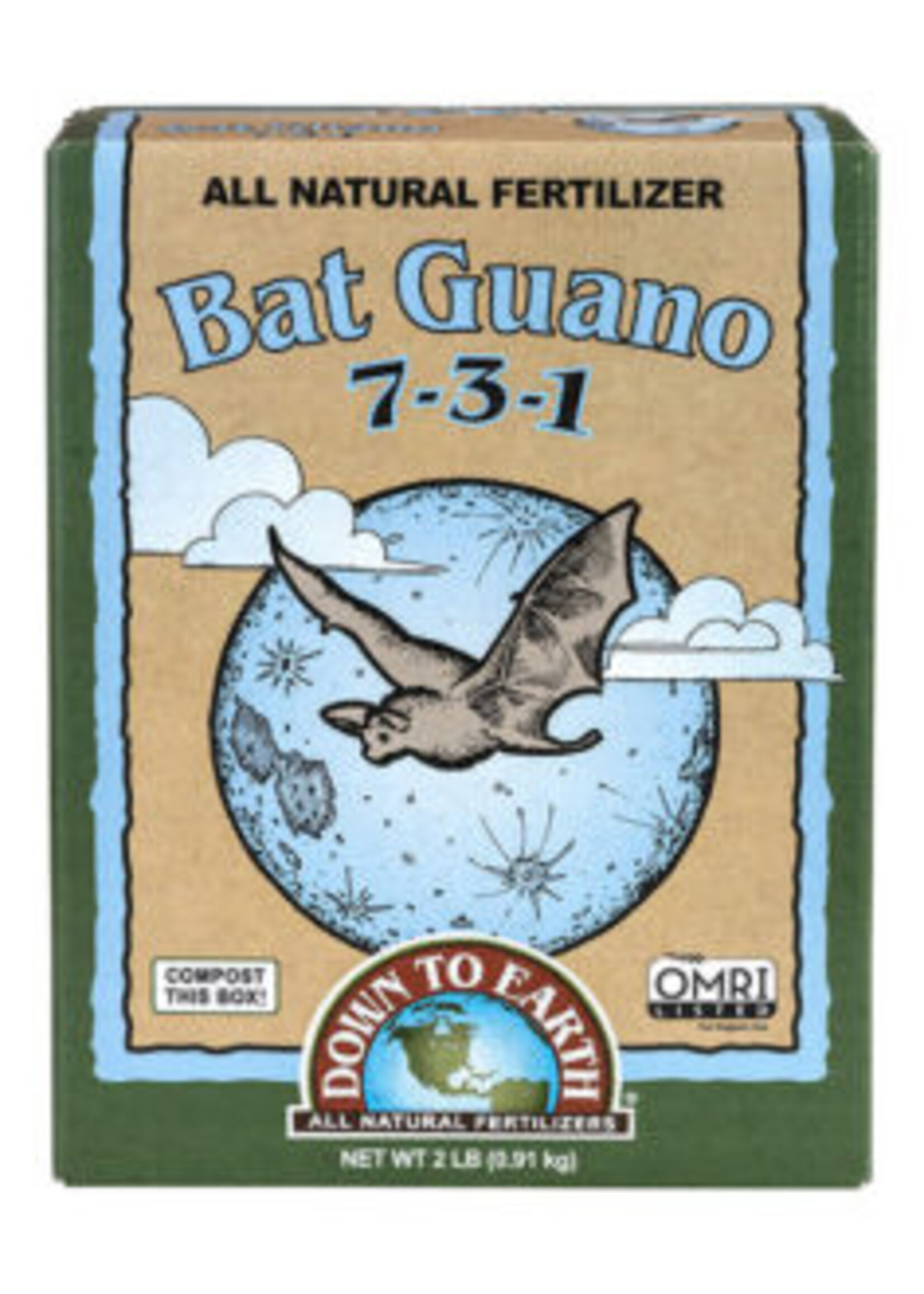 Down To Earth Down To Earth Nitrogen Bat Guano 7-3-1