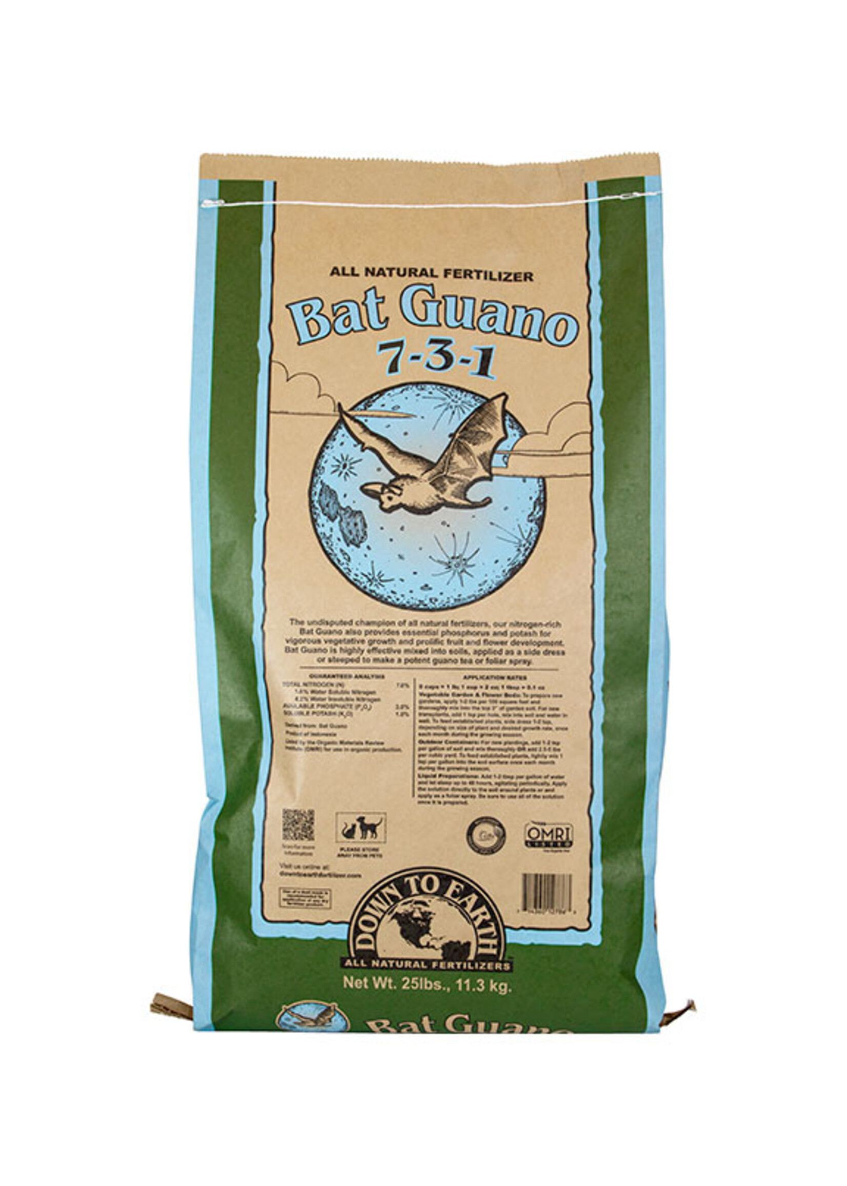 Down To Earth Down To Earth Nitrogen Bat Guano 7-3-1