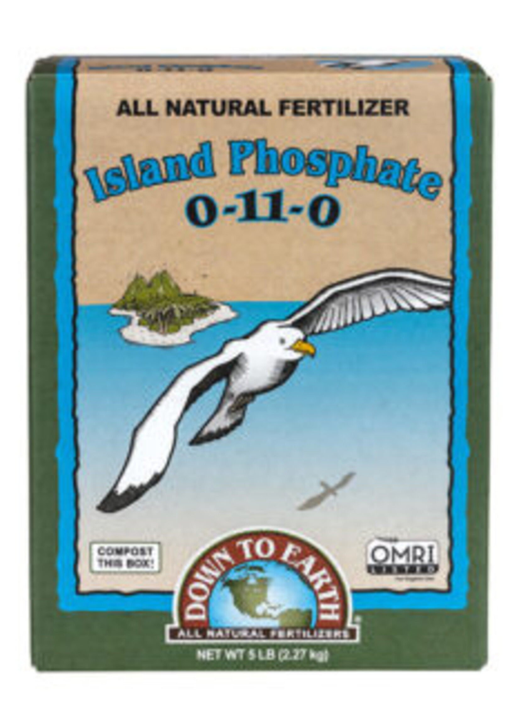 Down To Earth Down To Earth  Island Phosphate 0-11-0