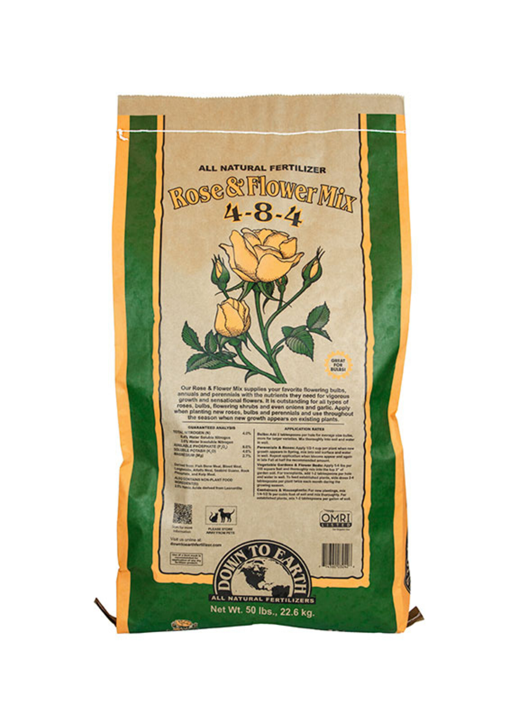 Down To Earth Down To Earth Rose & Flower Mix 4-8-4
