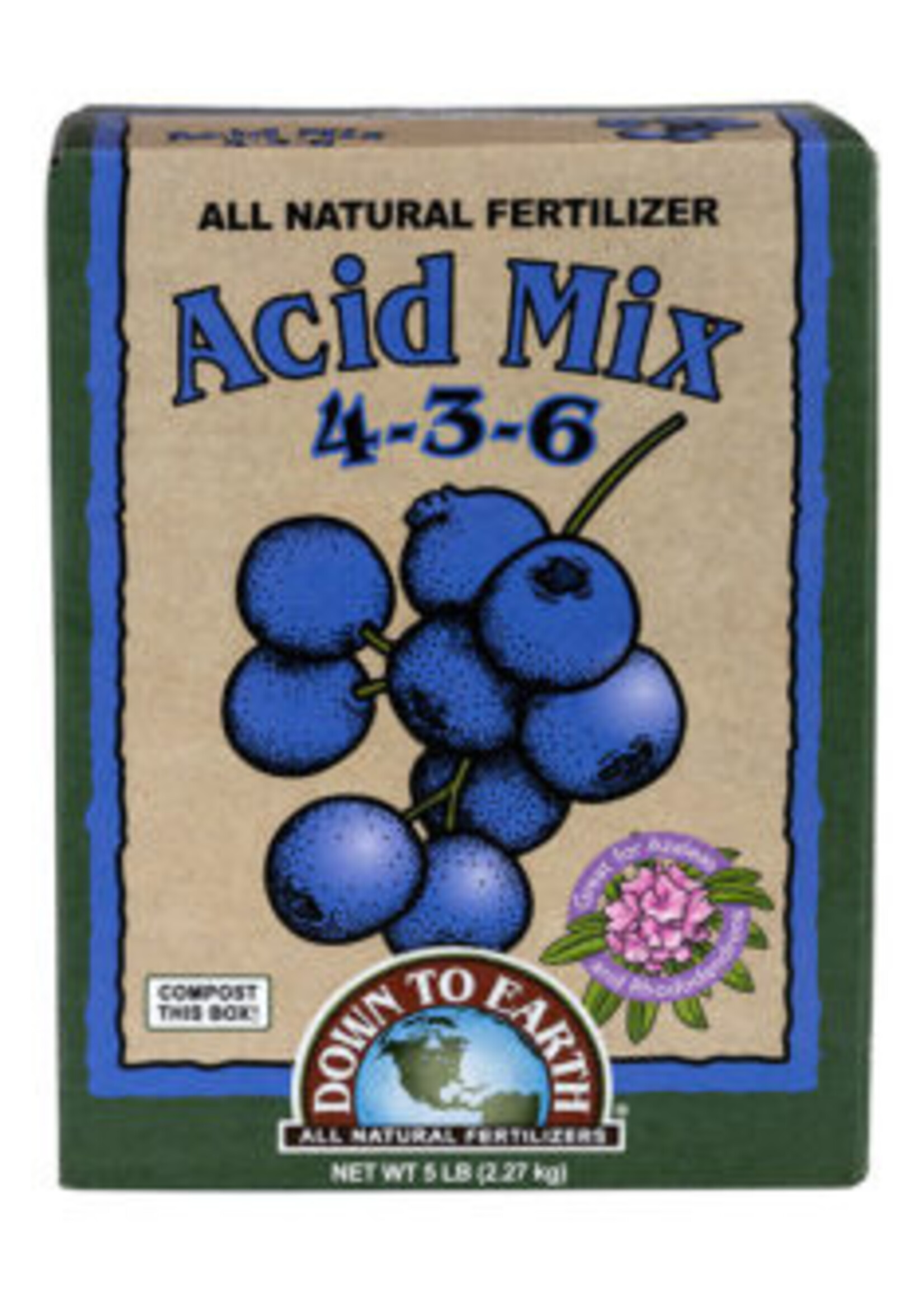 Down To Earth Down To Earth Acid Mix 4-3-6