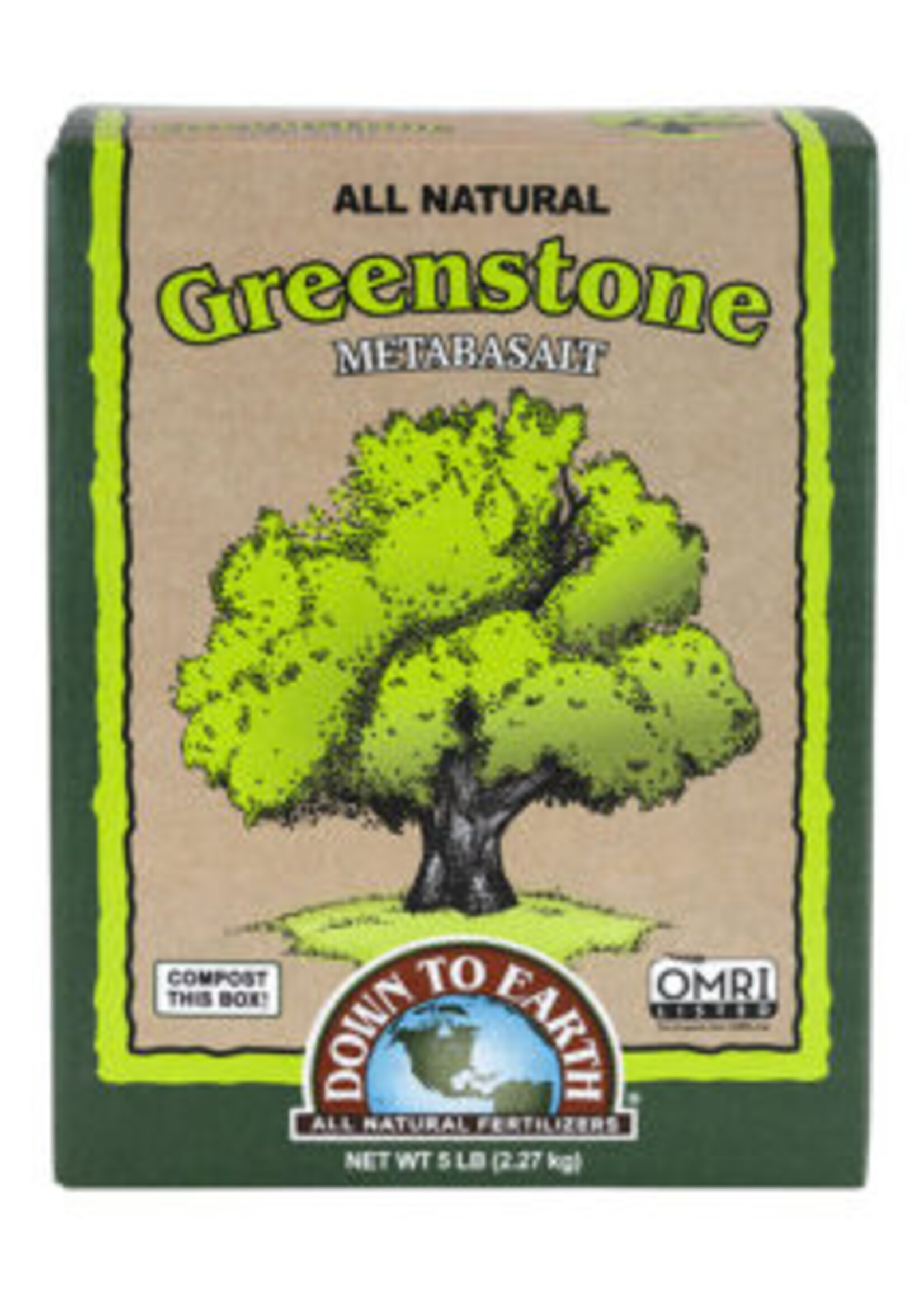 Down To Earth Down To Earth Greenstone Metabasalt 5LB
