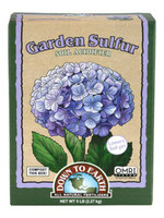 Down To Earth Down To Earth Garden Sulfur 5 lbs