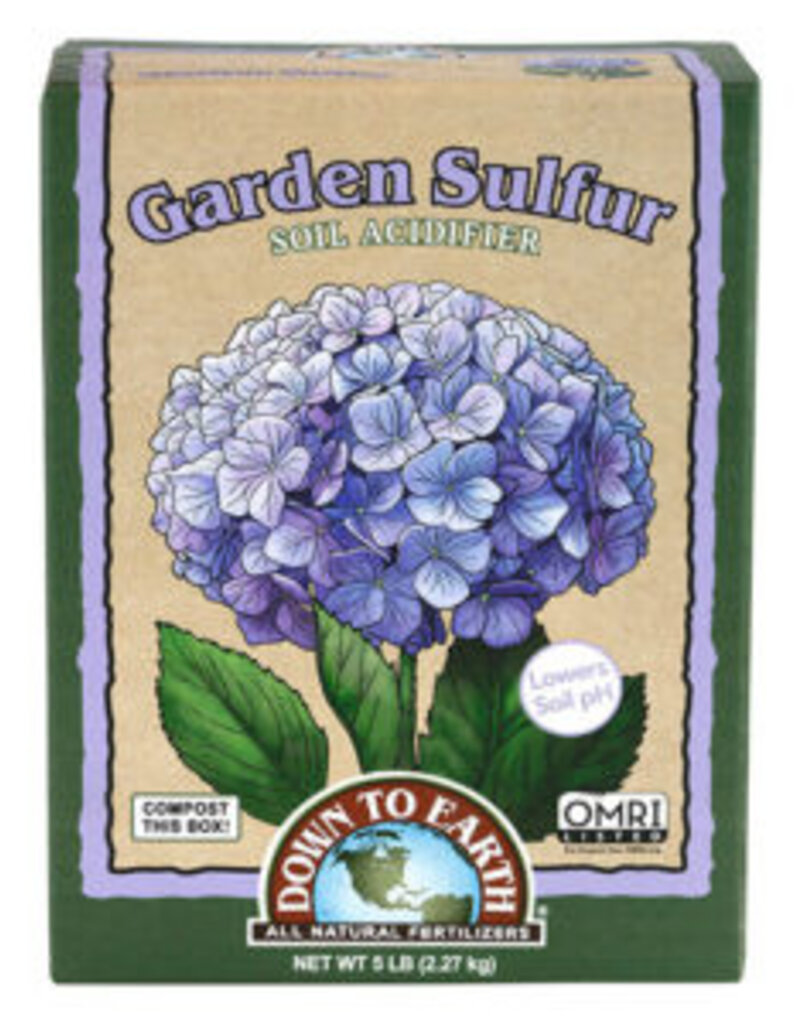 Down To Earth Down To Earth Garden Sulfur 5LB
