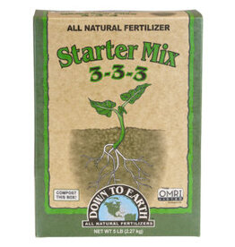 Down To Earth Down To Earth Starter Mix w/ Myco 3-3-3 5LB