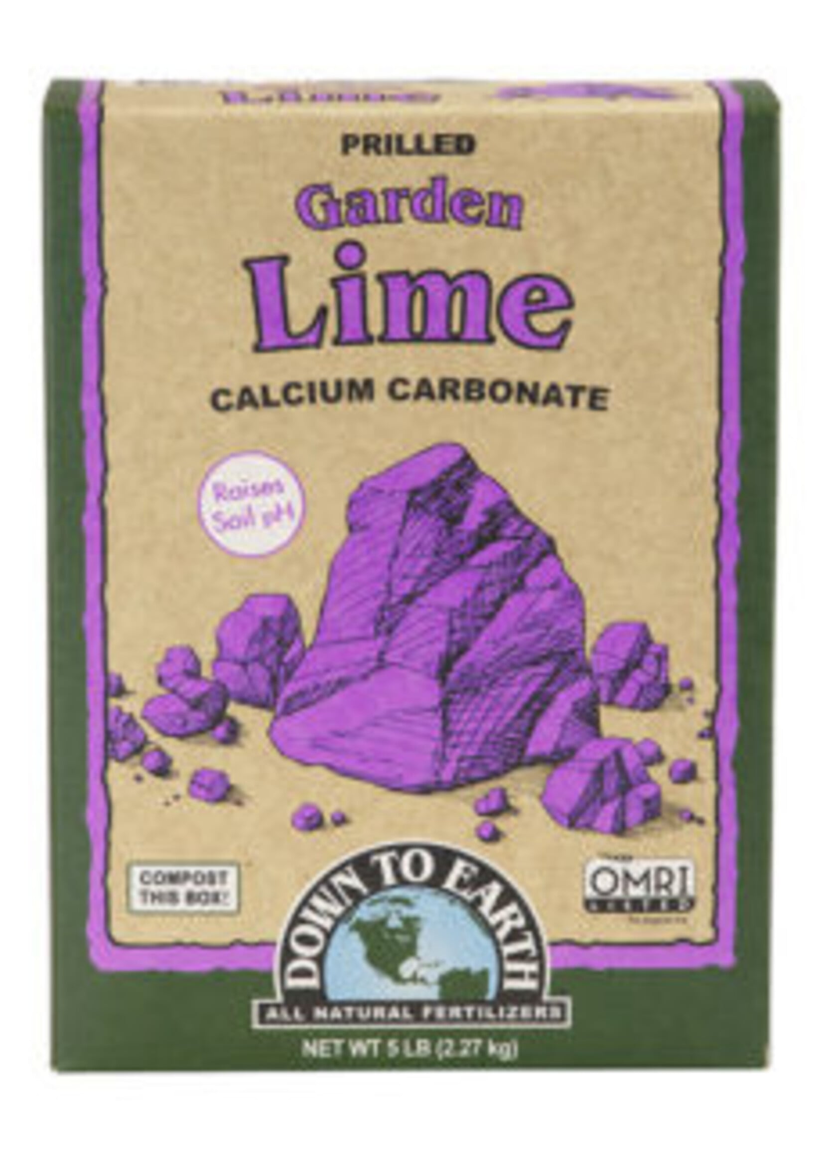 Down To Earth Down To Earth Garden Lime 5 lbs