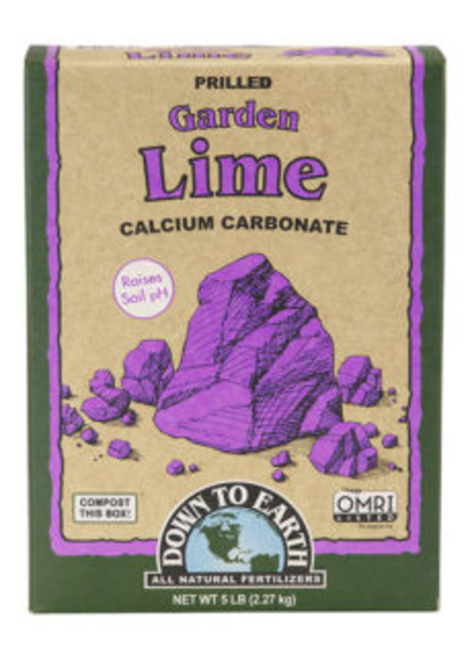 Down To Earth Down To Earth Garden Lime 5LB