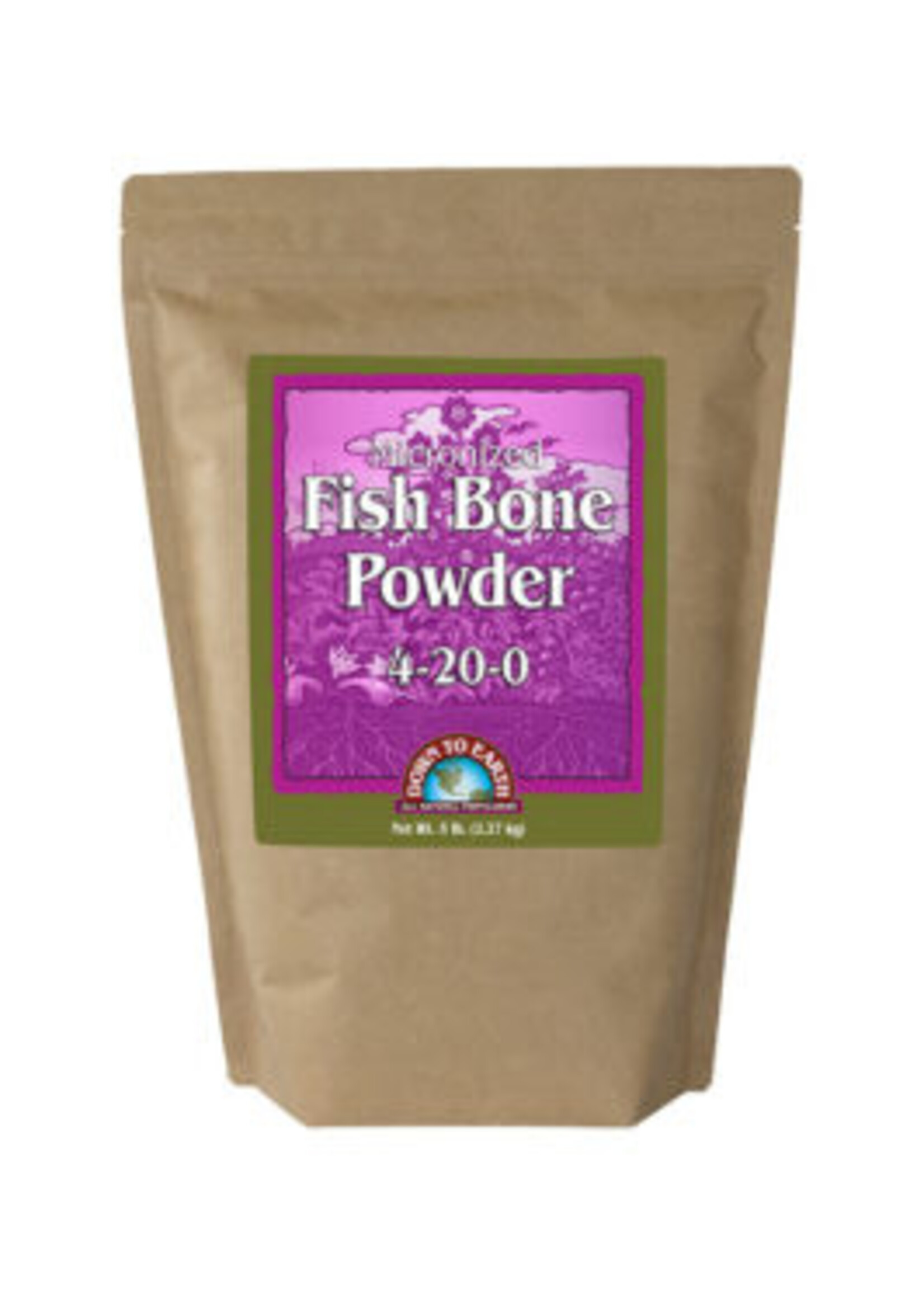 Down To Earth Down To Earth Micronized Fish Bone Powder 4-20-0 5LB