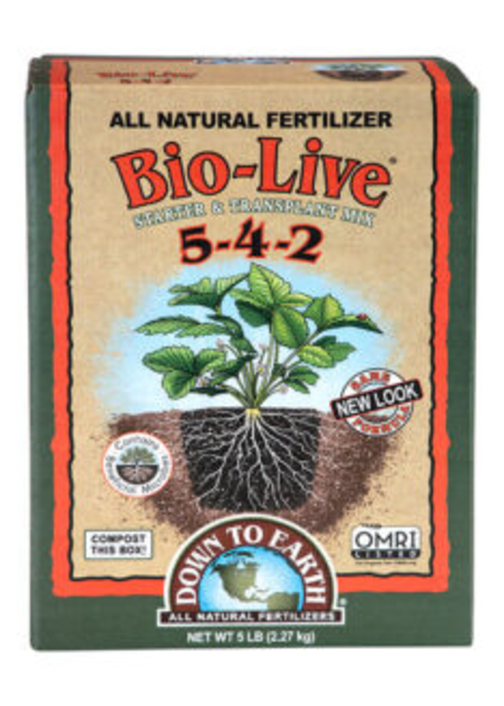 Down To Earth Down To Earth Bio-Live 5-4-2
