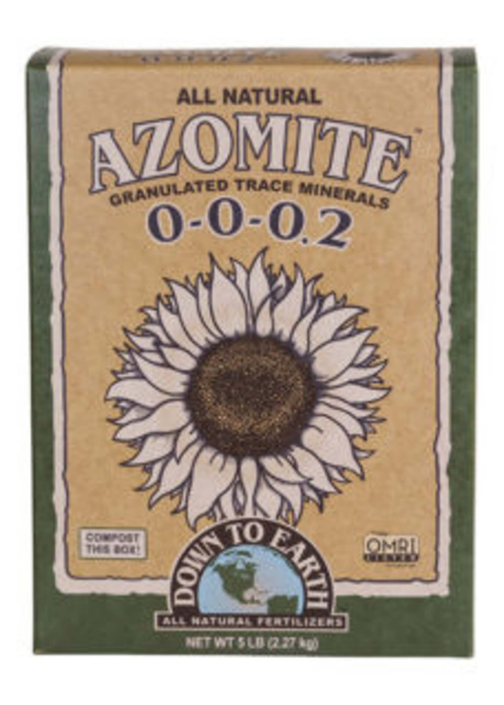 Down To Earth Down To Earth Azomite Granulated 5LB