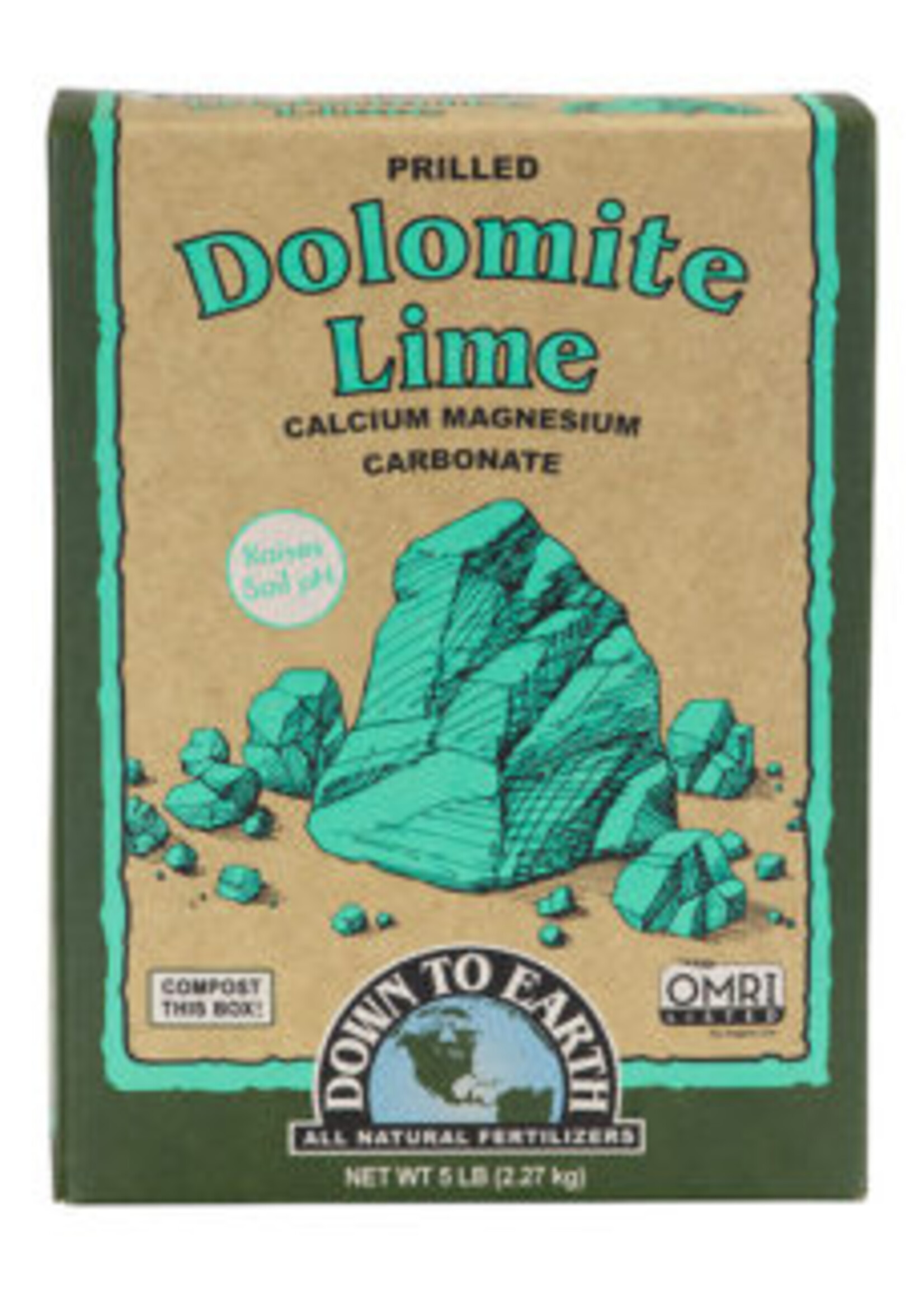 Down To Earth Down to Earth Dolomite Lime 5LB