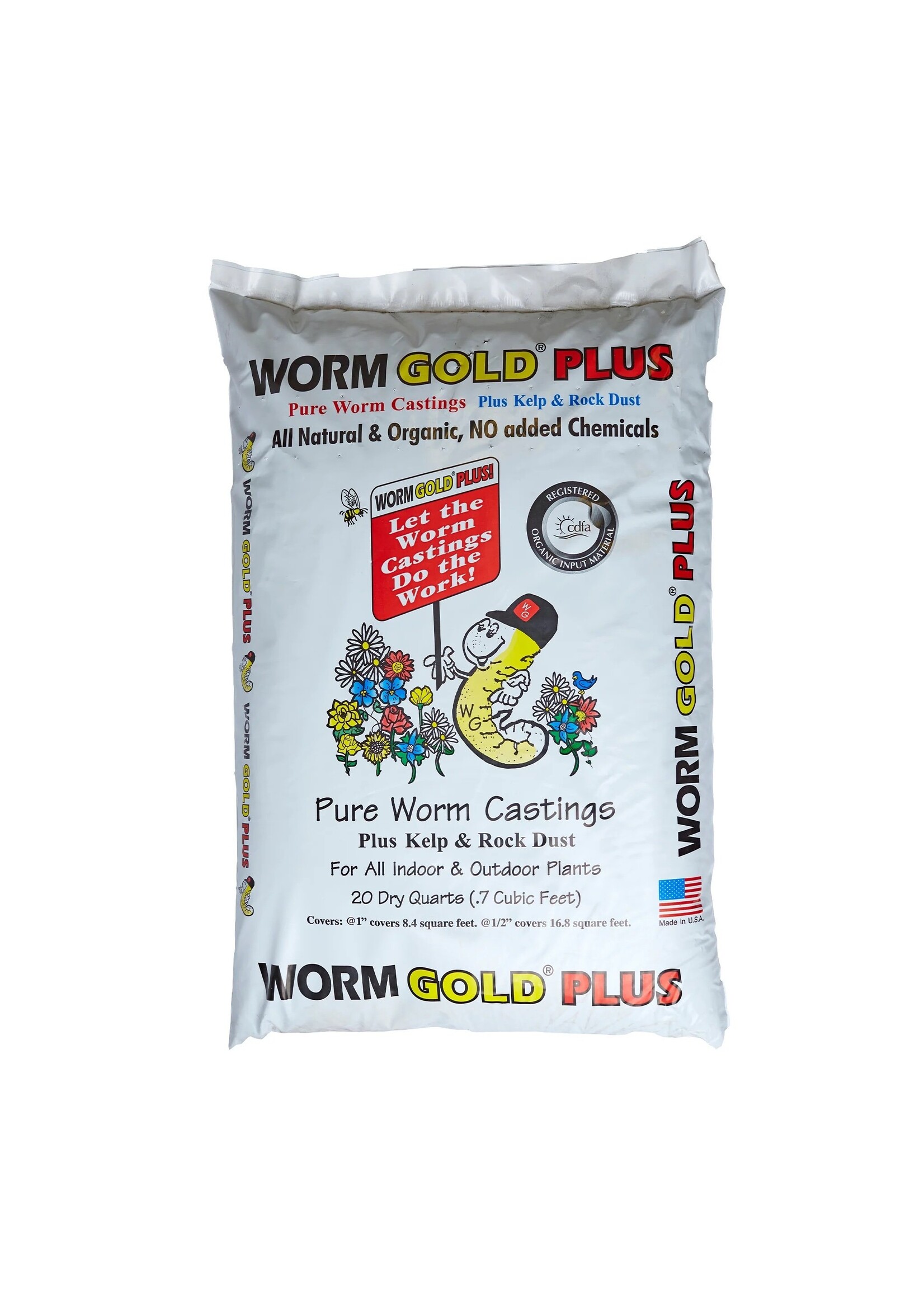Worm Gold WormGold Plus Worm Castings 20QT