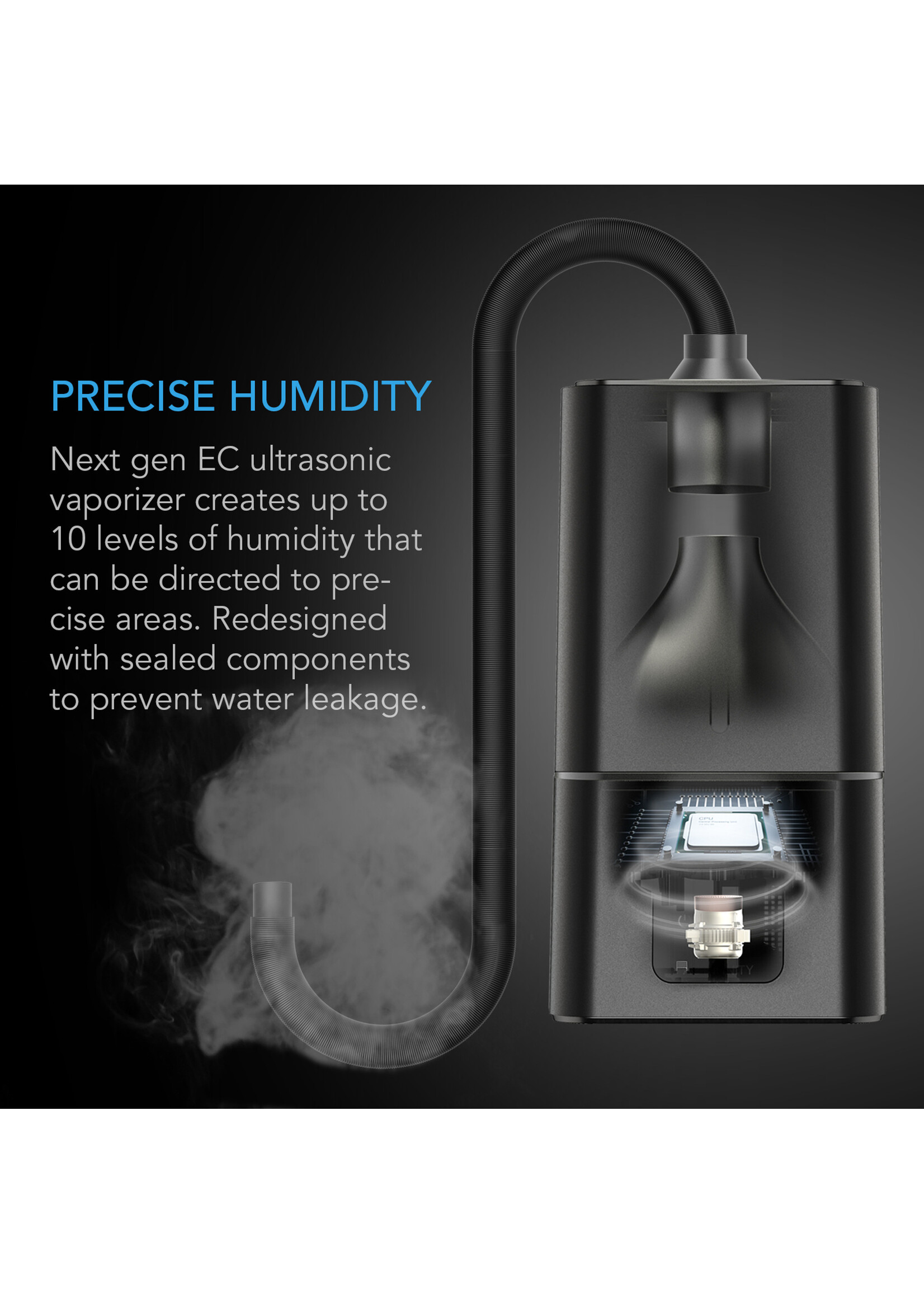 AC Infinity T7 Environmental Plant Humidifier - 15L - Smart Controls - Targeted Vaporizing