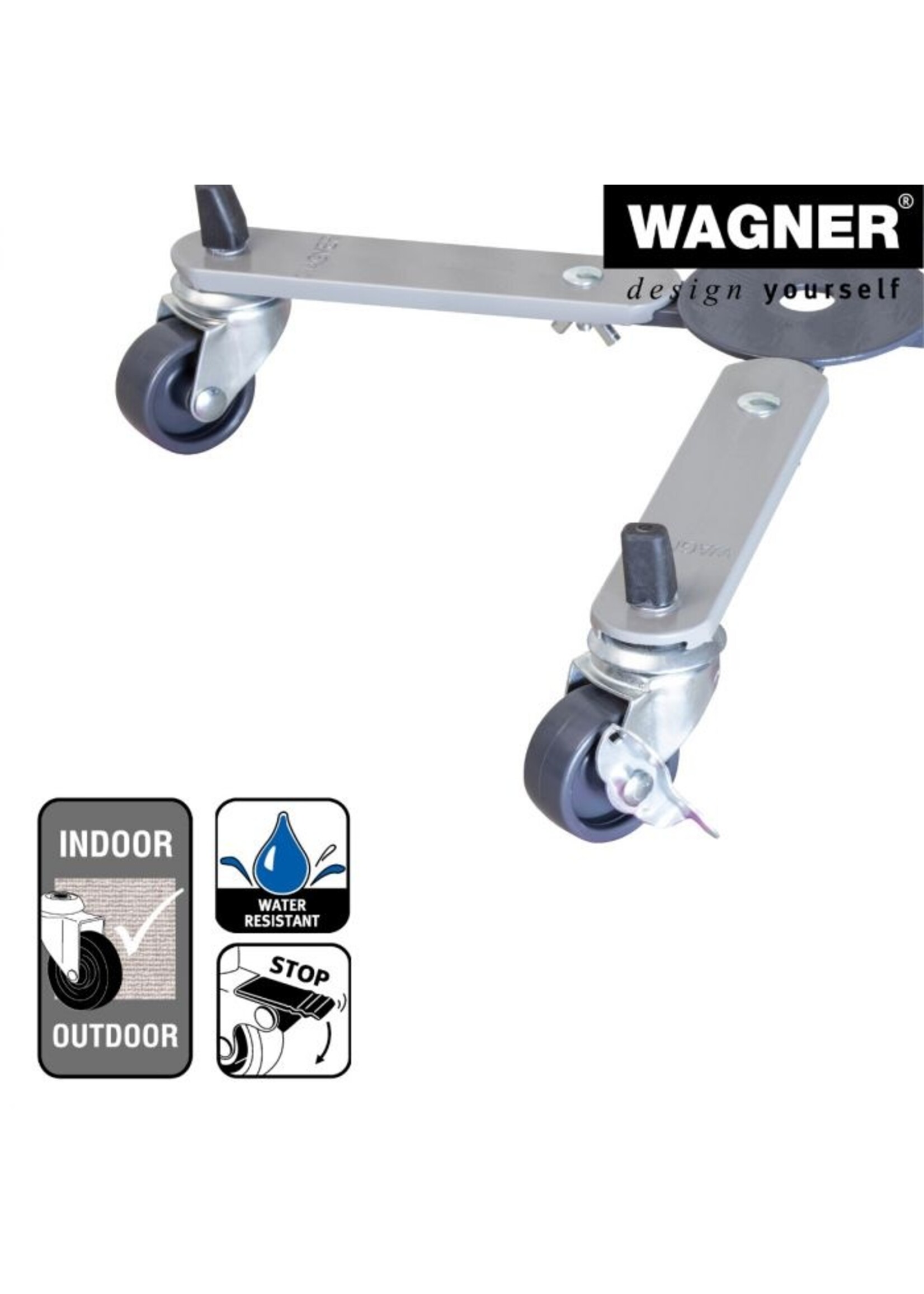 Wagner Wagner WPC 12.5"-18.1" Large Adjustable Plant Caddy Dolly