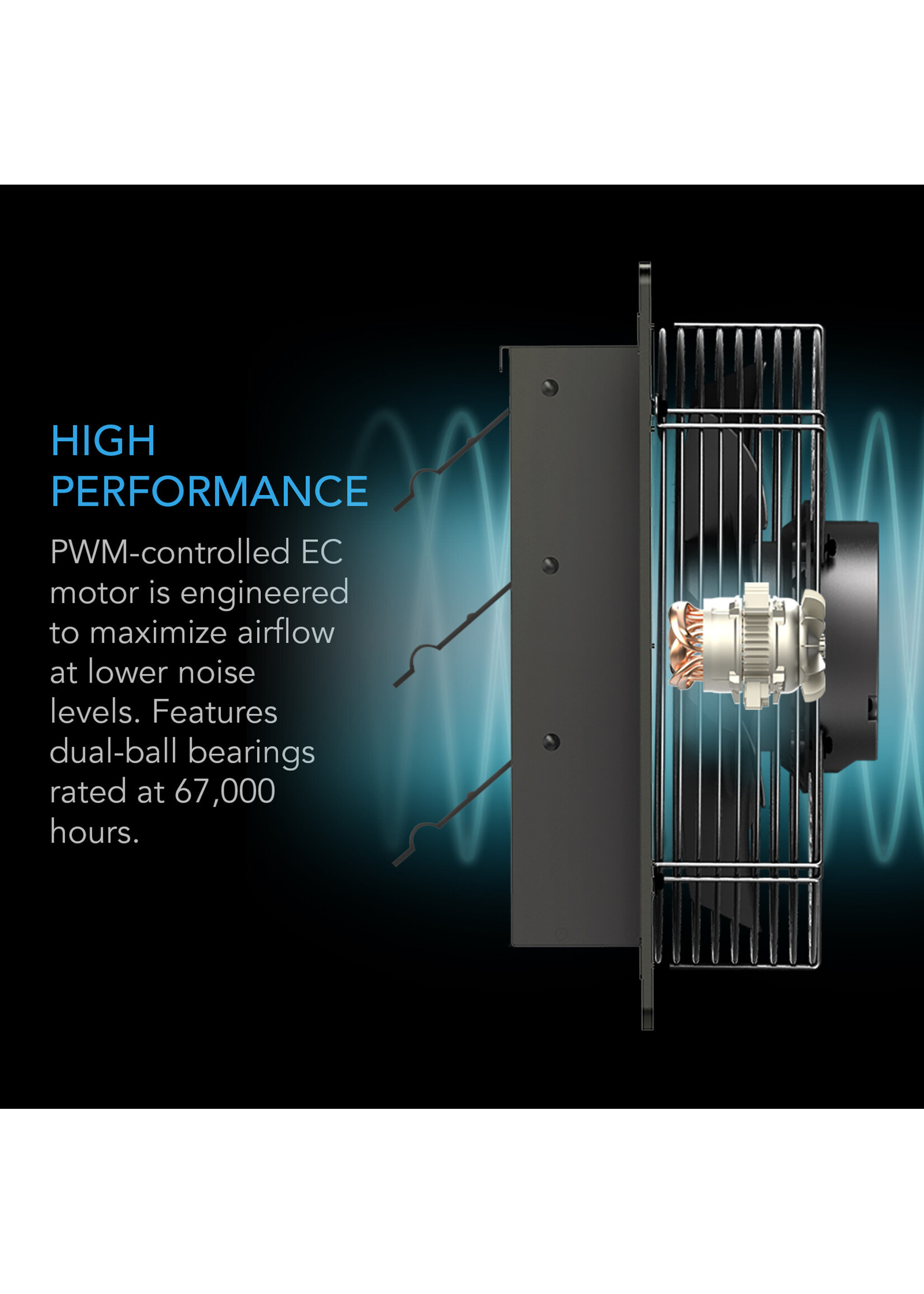 AIRLIFT T16, Shutter Exhaust Ventilation Fan 16", Temperature and Humidity Controller