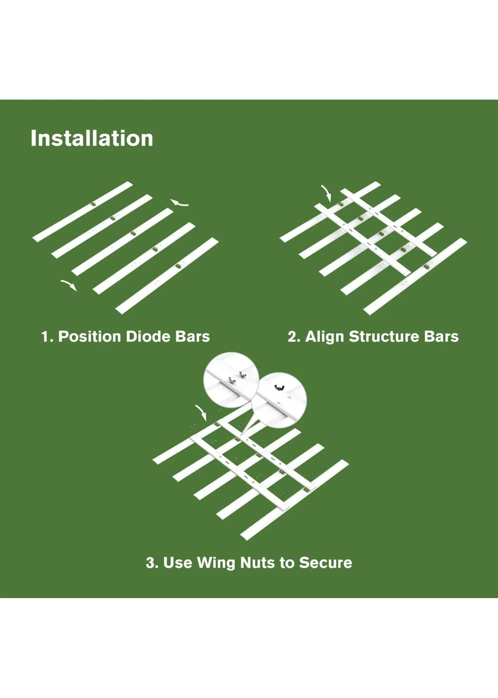 FloraFlex Floraflex 400W Full Spectrum LED Grow Light 120-277V