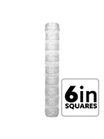 VineLine Vineline Durable White Plastic Trellis Netting 6IN Squares
