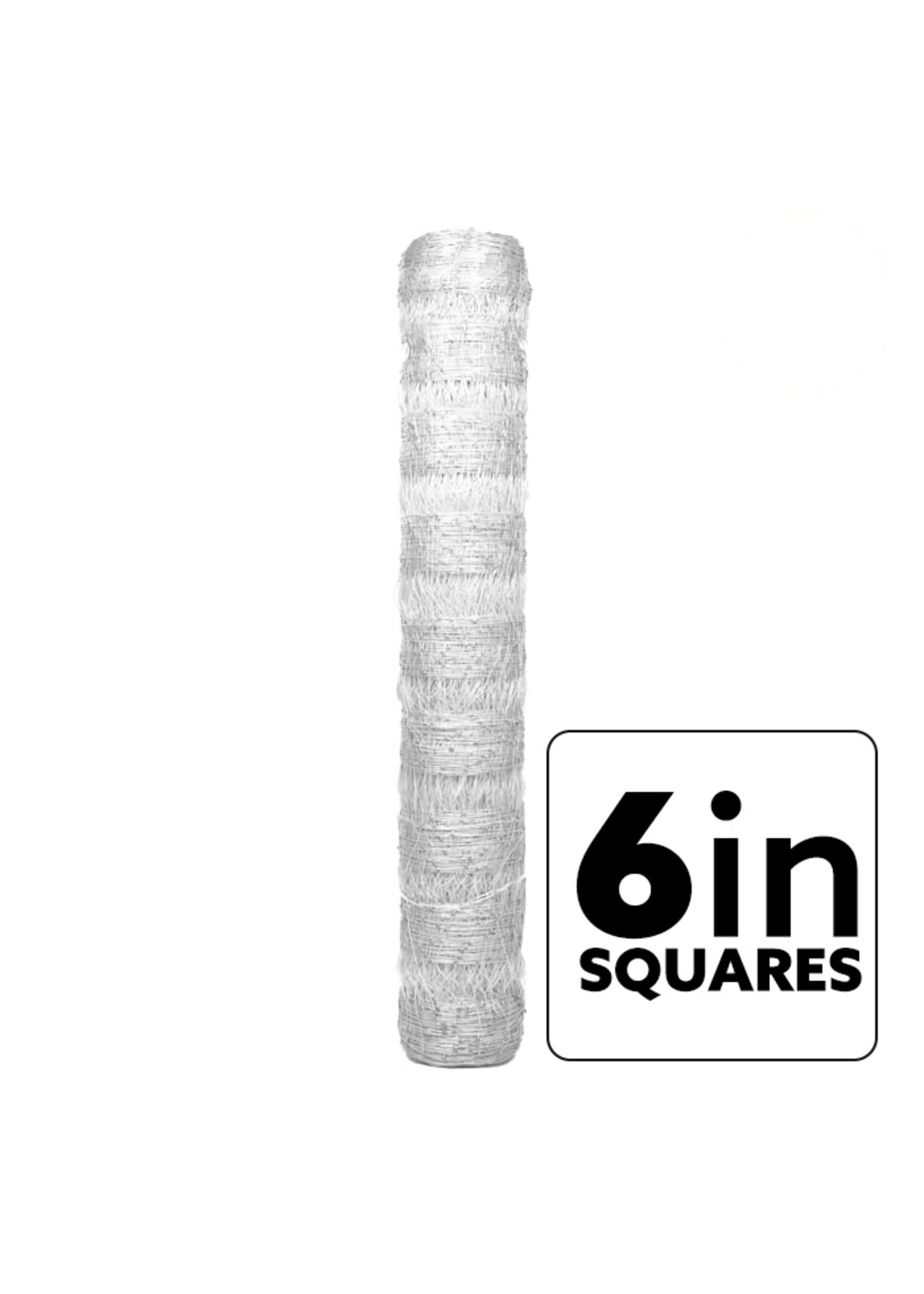 VineLine Vineline Durable White Plastic Trellis Netting 6IN Squares