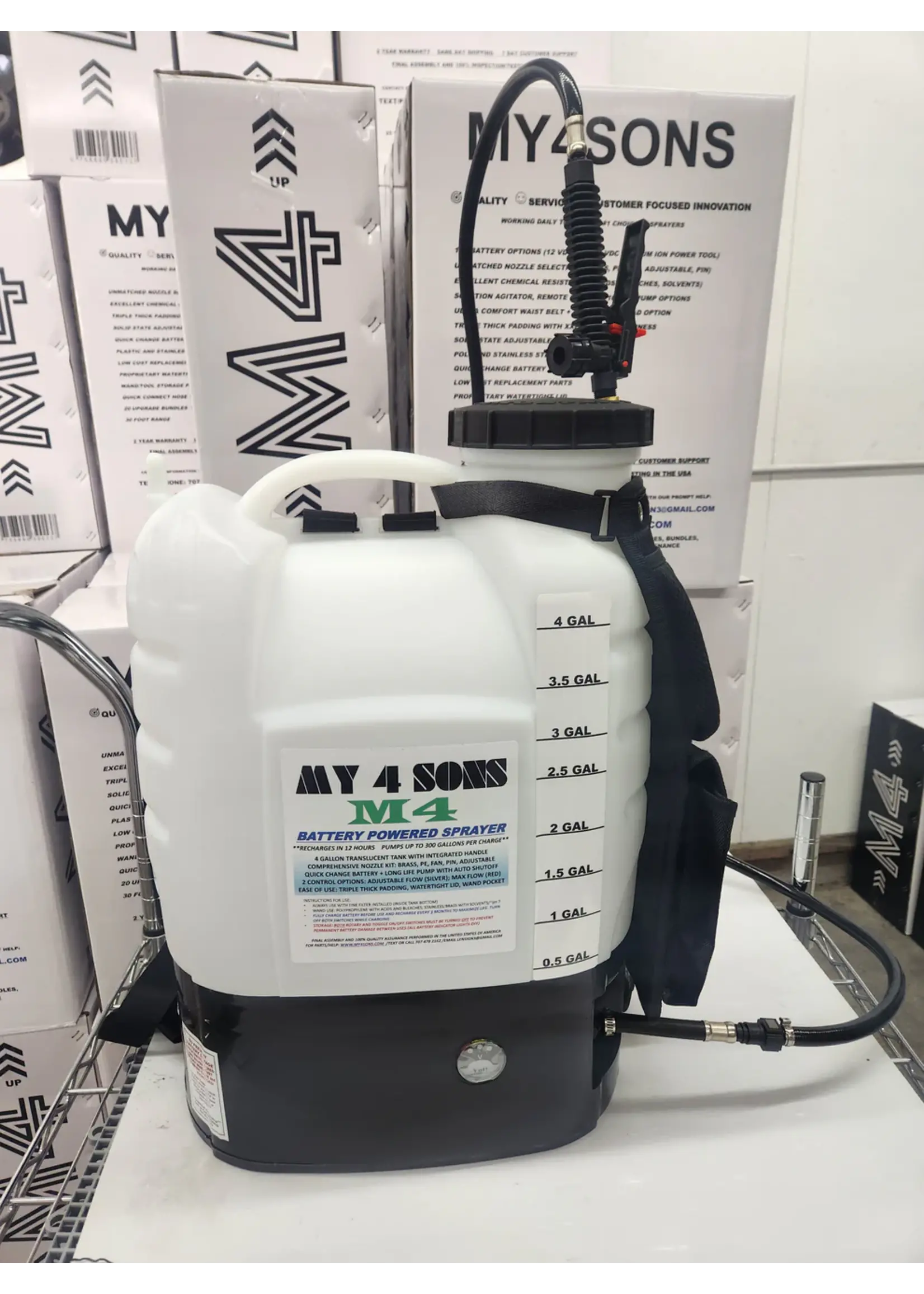 My4Sons MY4SONS M4 Backpack Sprayer