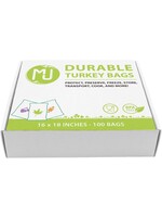 MJ Bags MJ Durable Turkey Bags 16 IN x 18 IN 100 Pack
