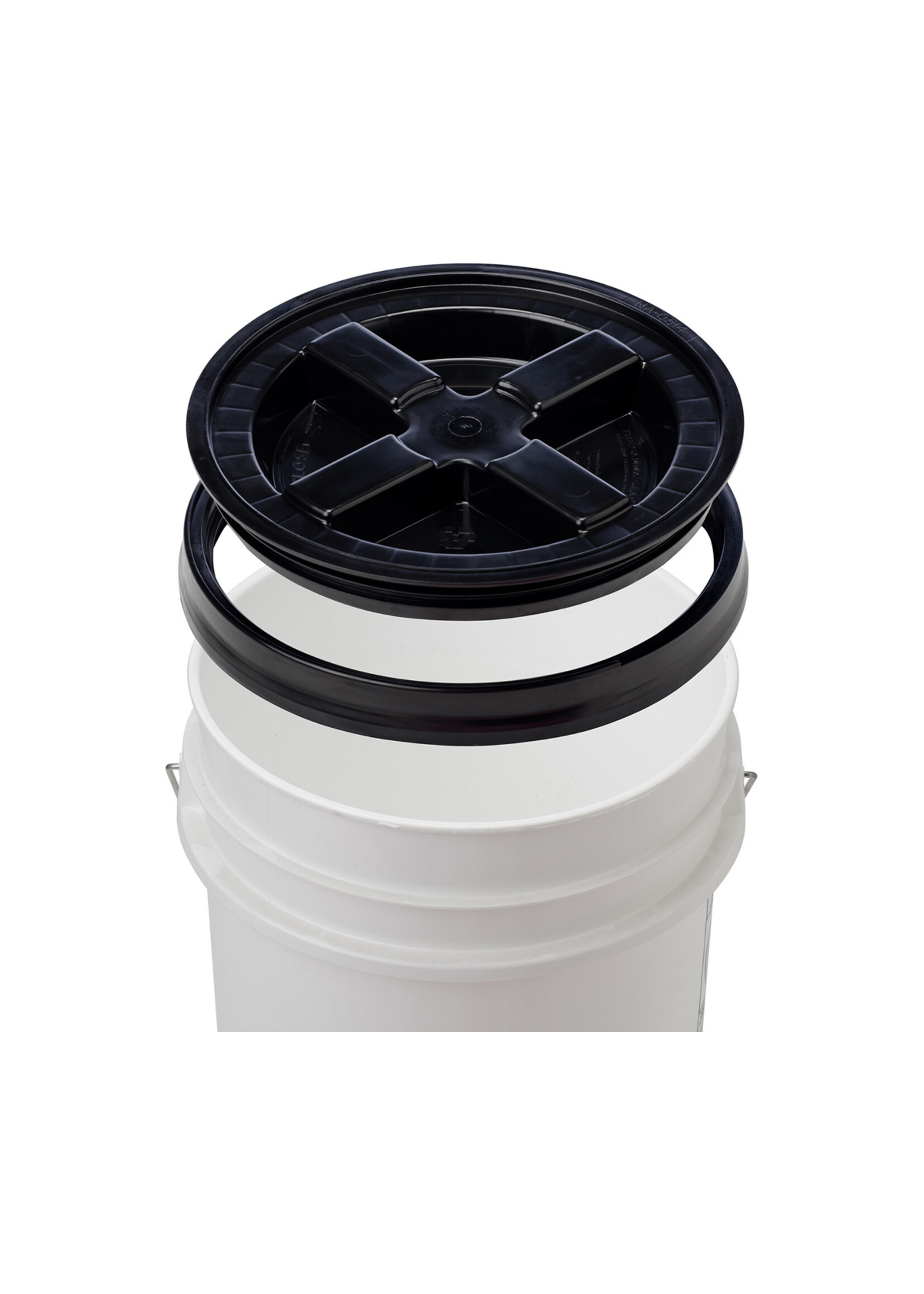 Gamma2 Gamma Seal Screw Top Bucket Lid - Black