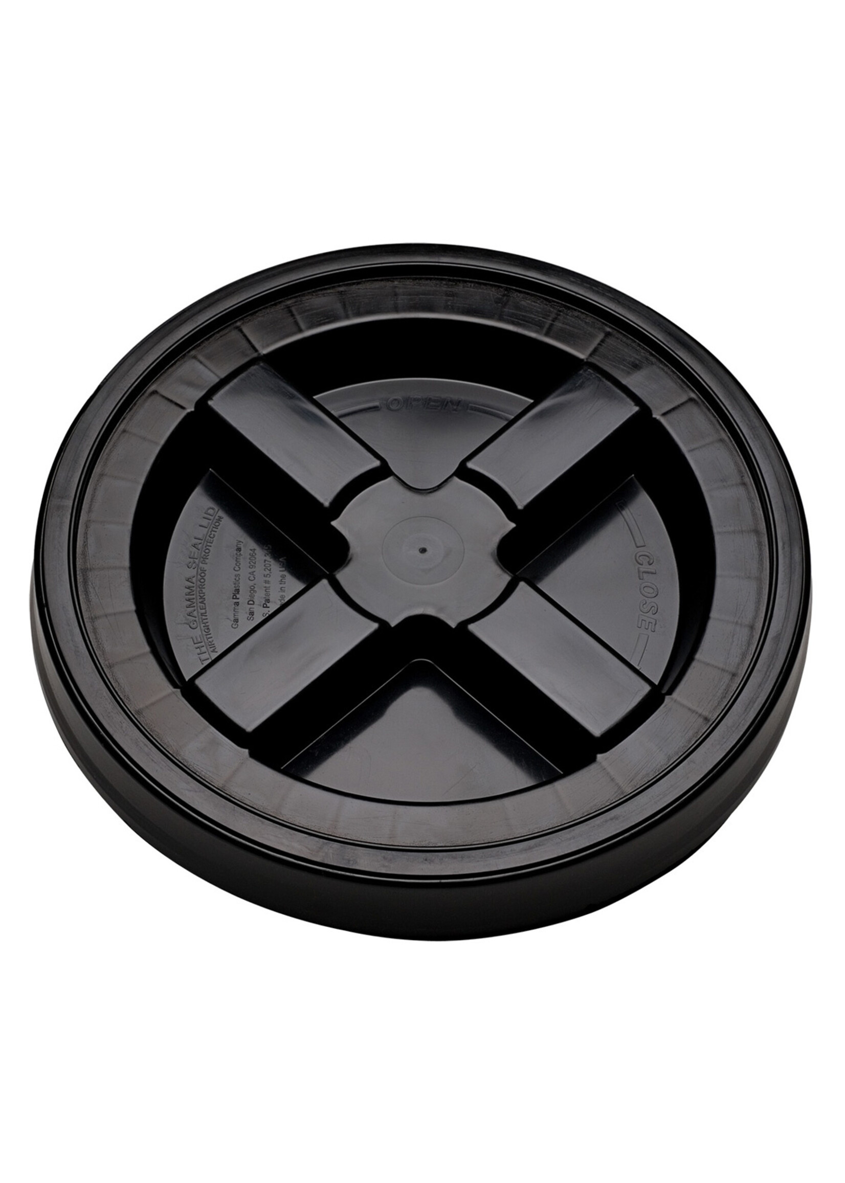Gamma2 Gamma Seal Screw Top Bucket Lid - Black