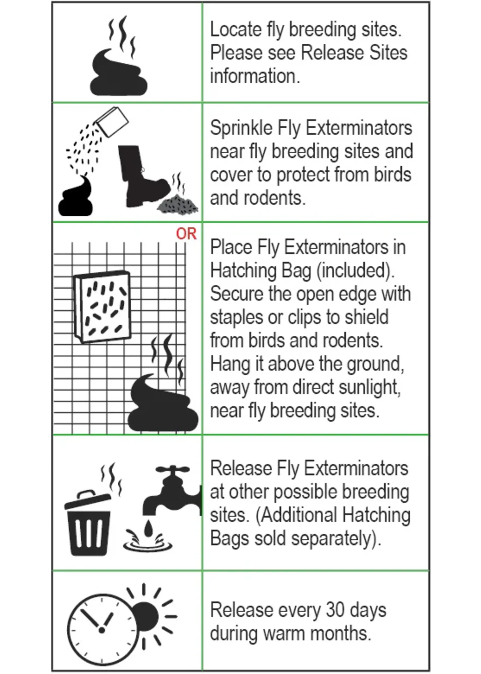Tip Top Bio-Control Fly Exterminators - Fly Control
