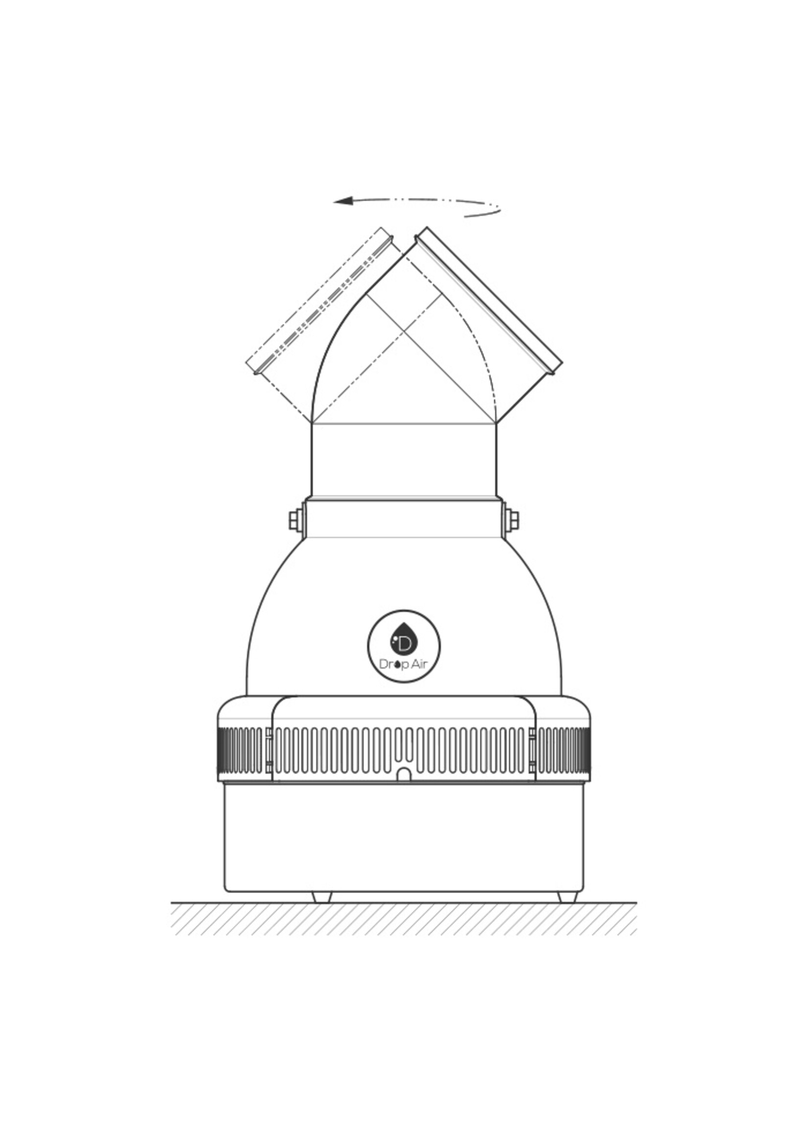 Drop Air X Industrial Humidifier 200 Pints