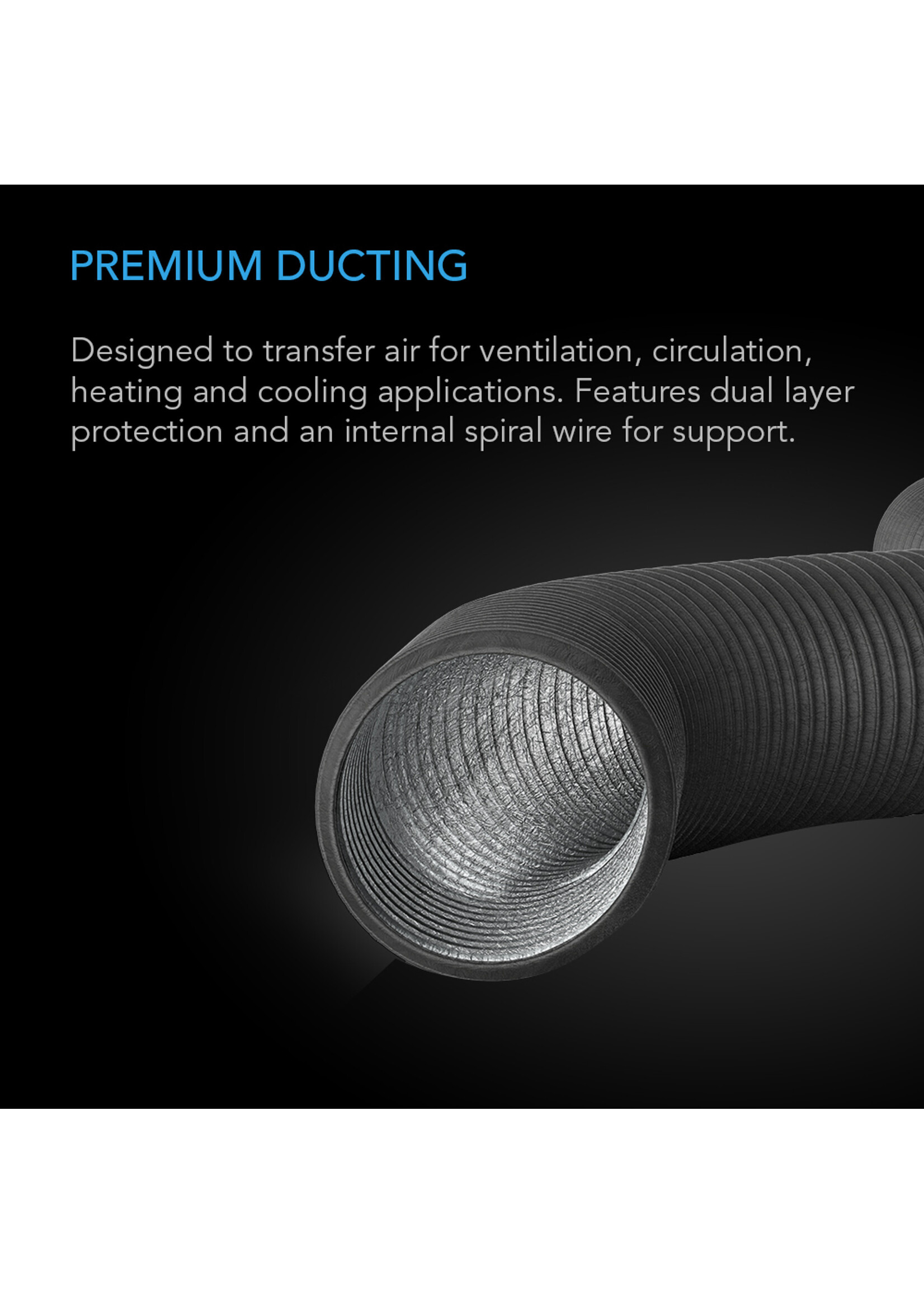 AC Infinity Flexible Four Layer Ducting