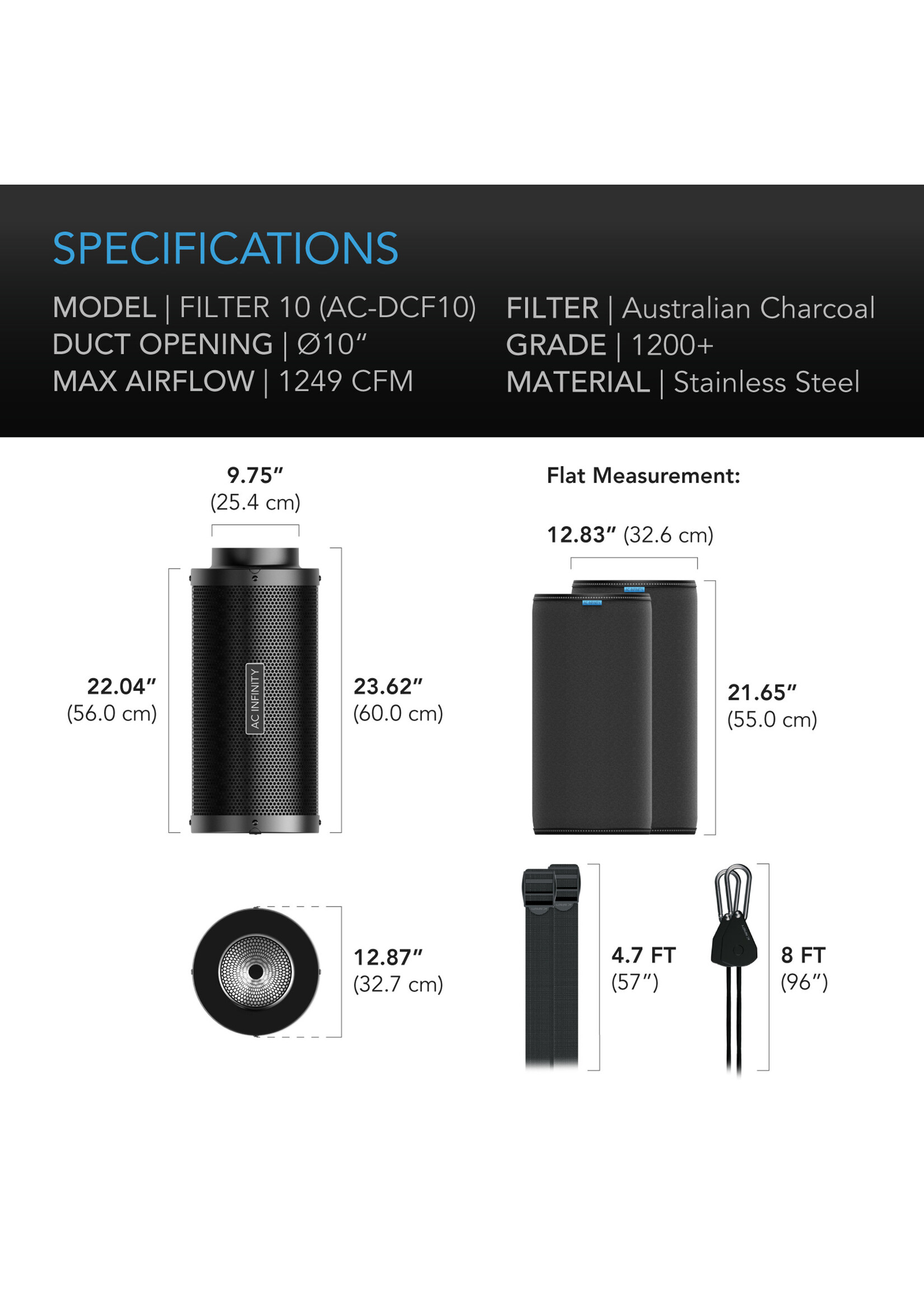 AC Infinity Carbon Filter