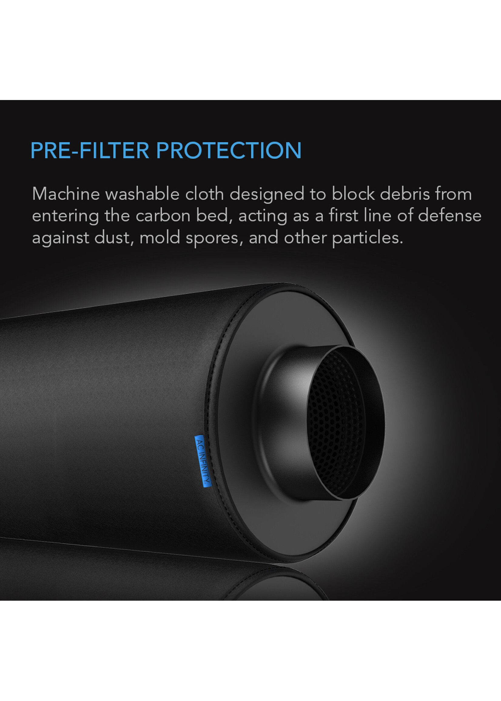 AC Infinity Replacement Pre-Filters