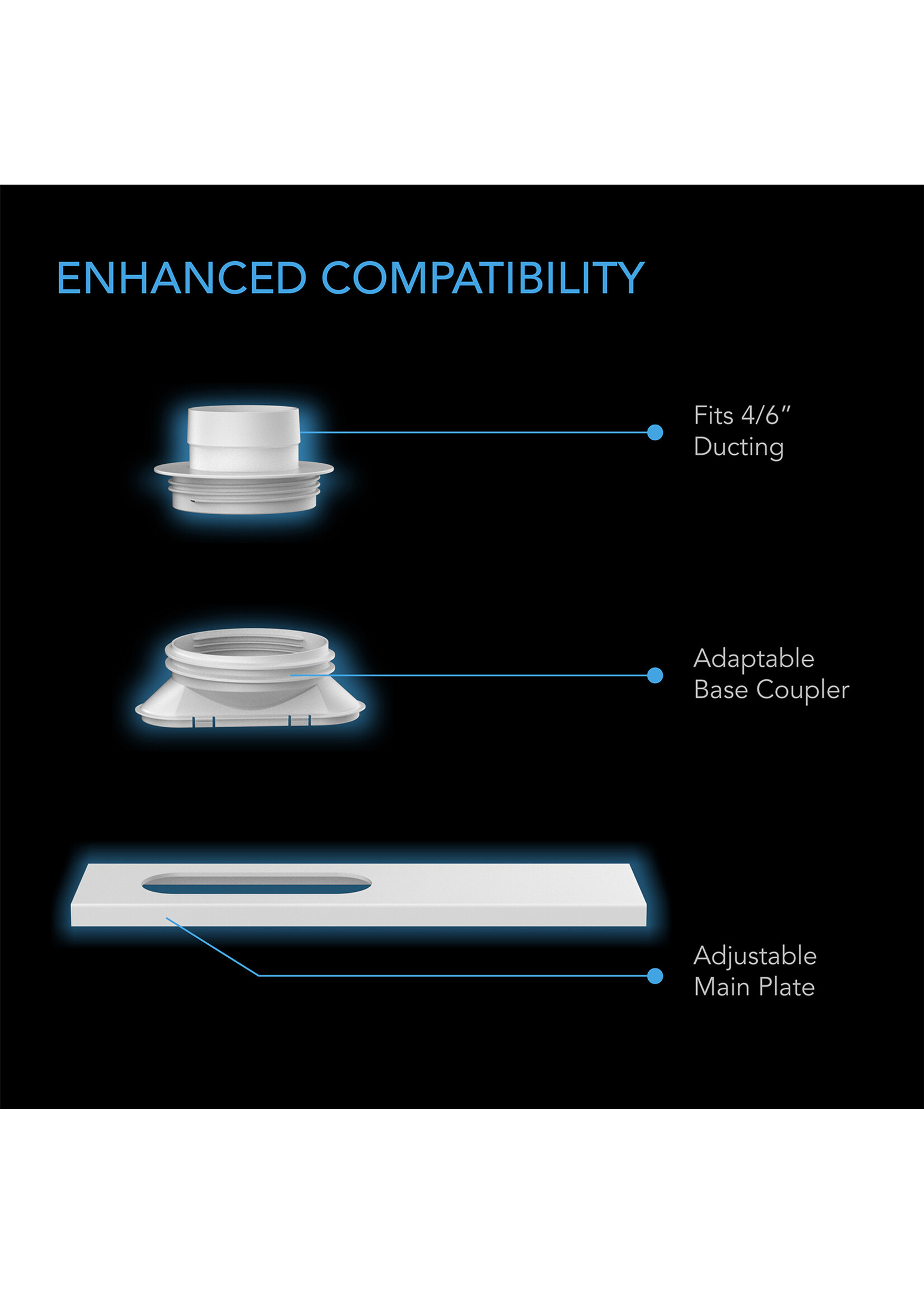 AC Infinity AC Infinity Window Duct Kit