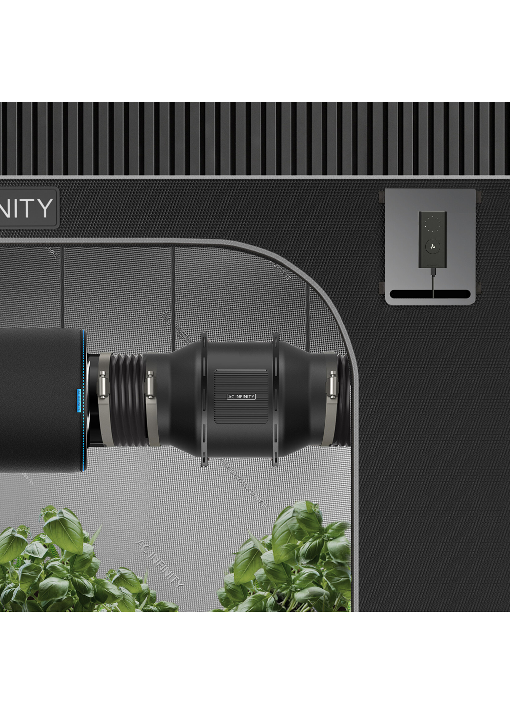 AC Infinity CLOUDLINE Quiet Inline Duct Fan Systems with Speed Controller