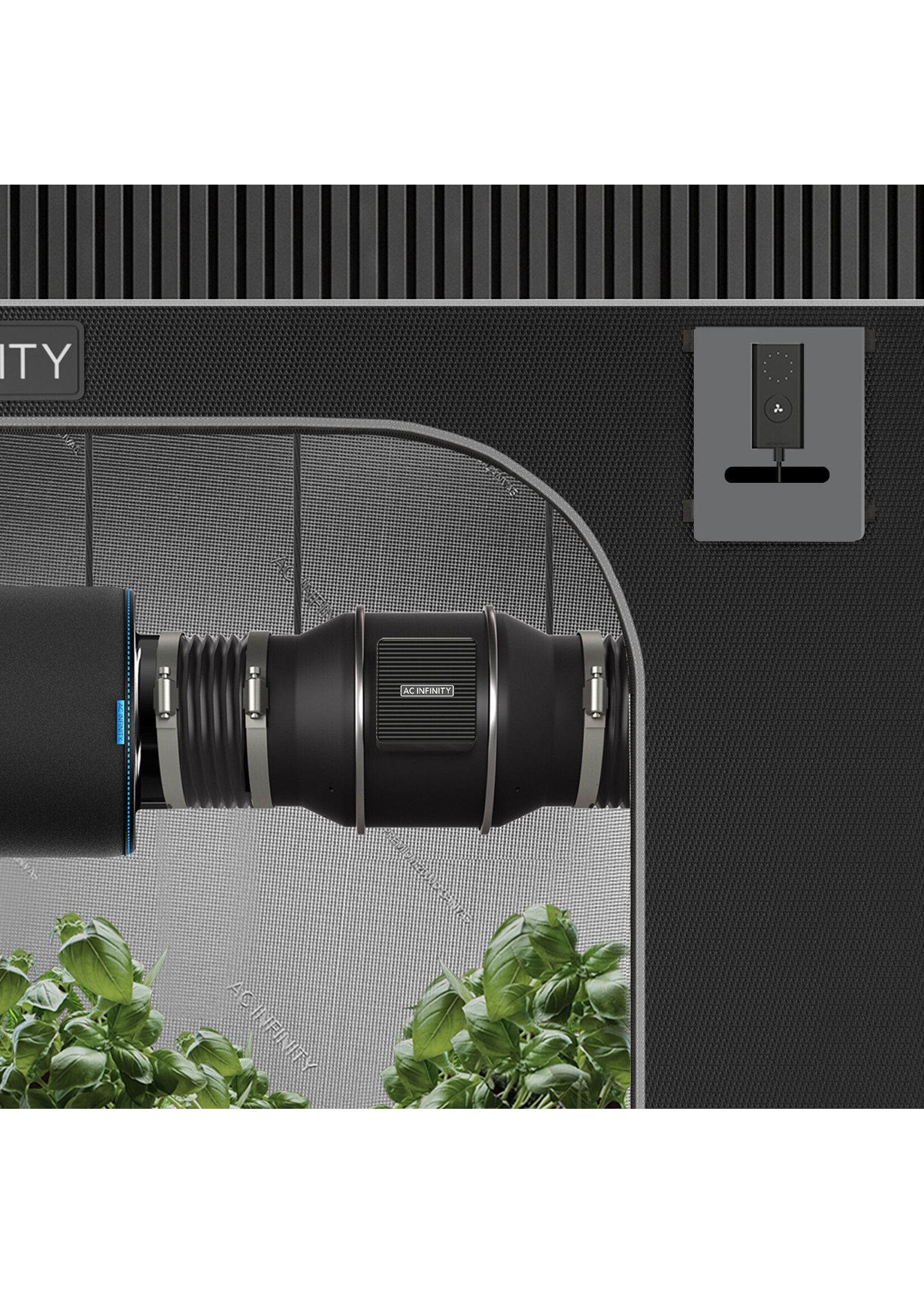 AC Infinity CLOUDLINE PRO Quiet Inline Duct Fan Systems with Speed Controller