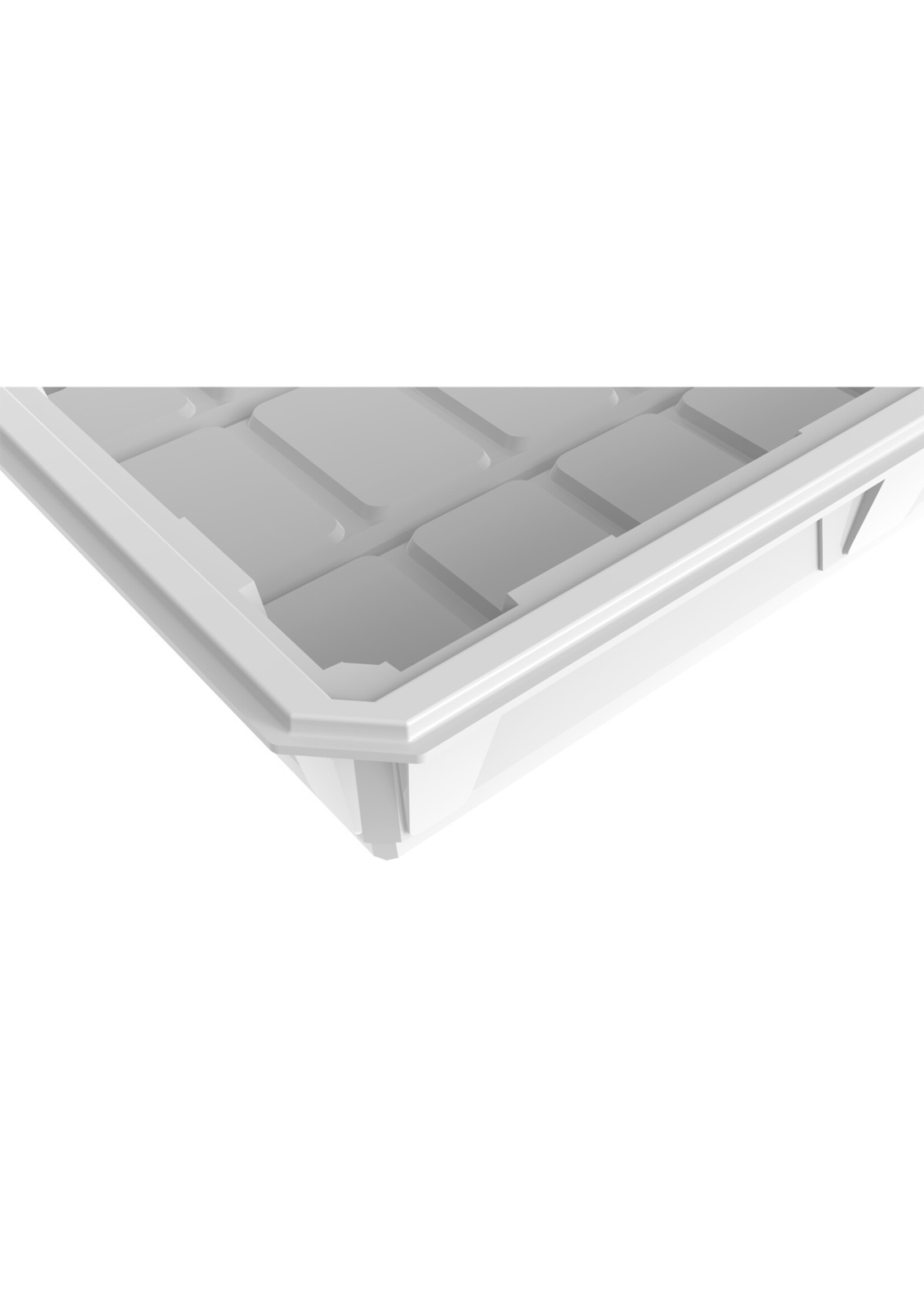 Hydrofarm Active Aqua 2.0 High Rise Premium  ID Trays - White