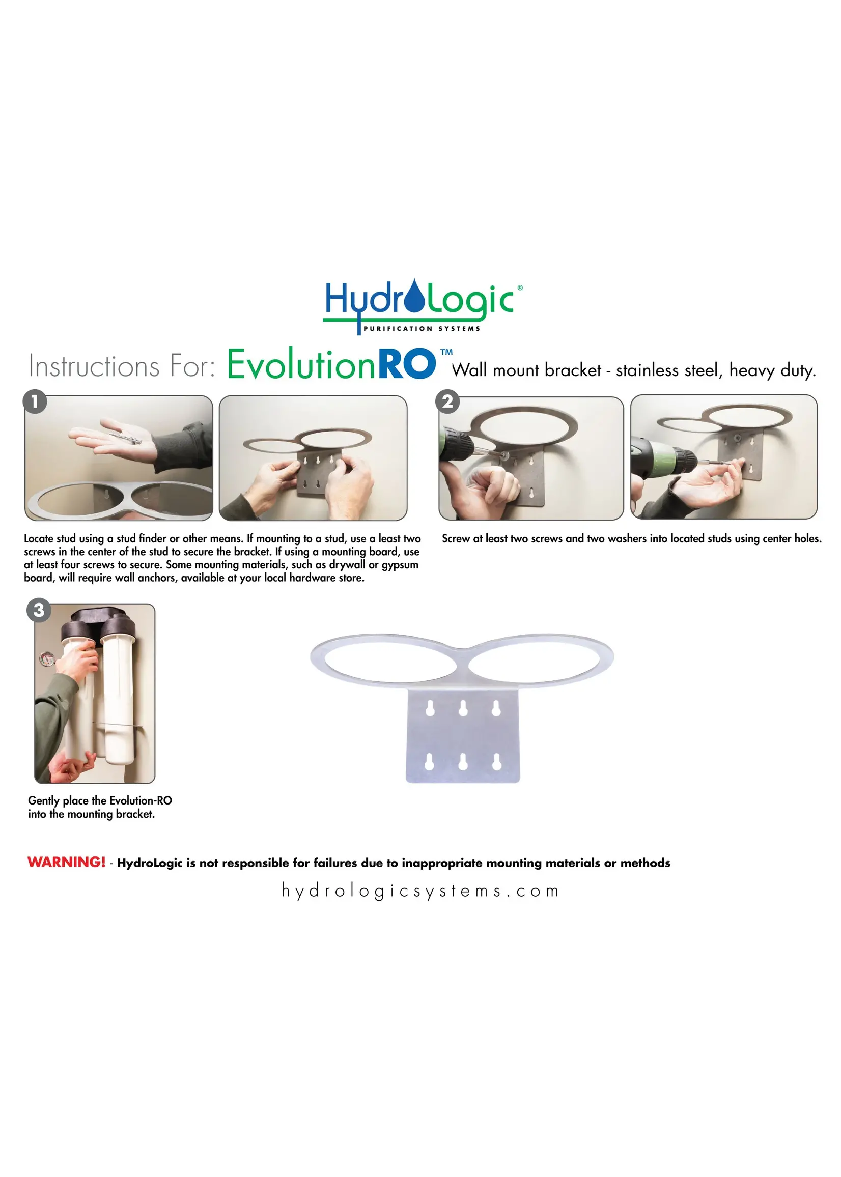 Hydro-Logic Hydro-Logic Evolution RO Replacement Filters-Parts