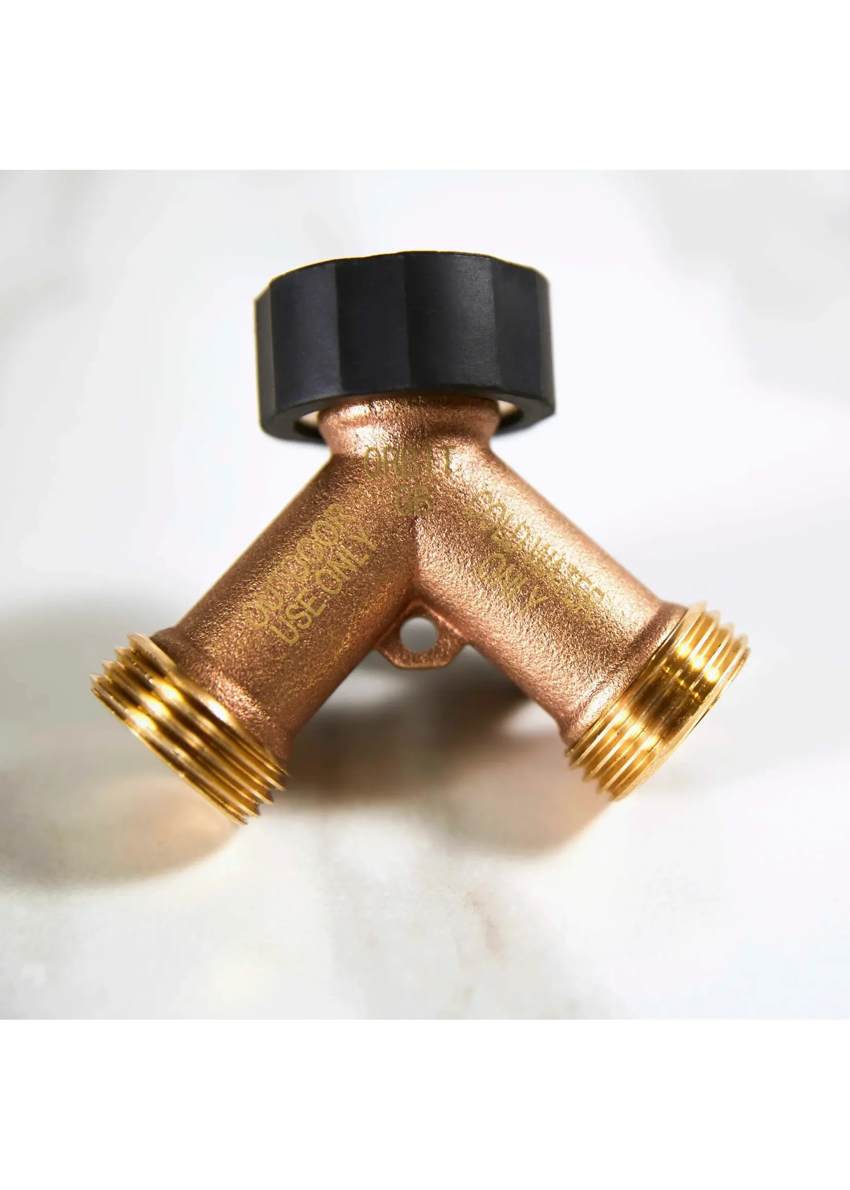 Orbit Orbit Hose Brass Y Splitter Valve