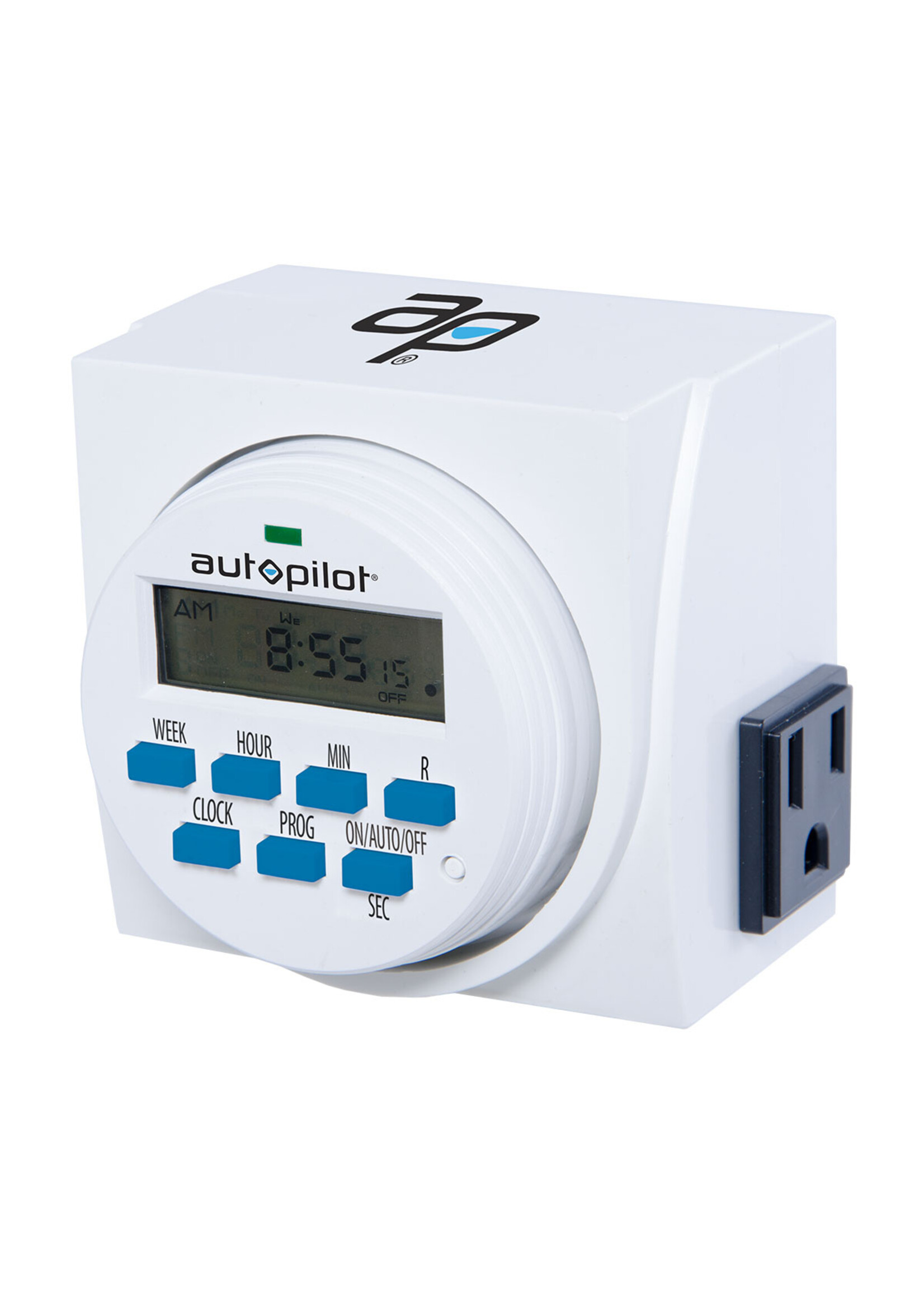 Autopilot Autopilot Dual Outlet 7-Day Digital ProgramTimer