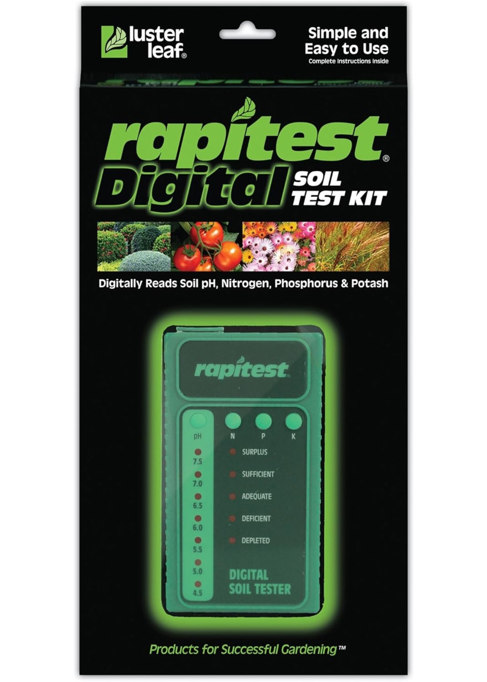 Luster Leaf Luster Leaf Digital Soil Test Kit pH -N-P-K