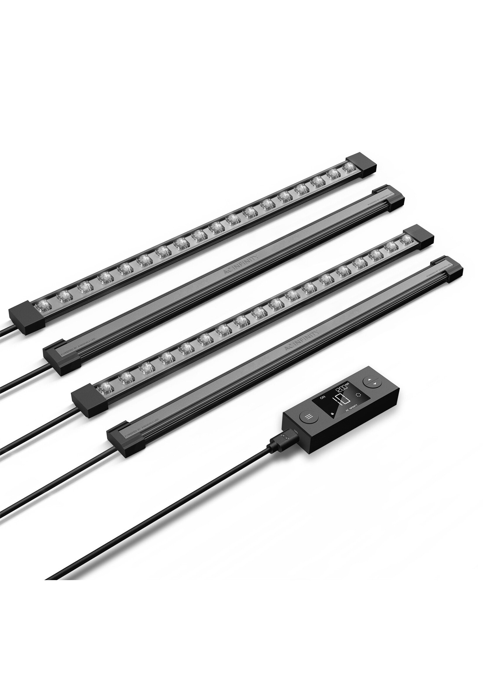 AC Infinity IONBEAM S16, FULL SPECTRUM LED GROW LIGHT BARS, SAMSUNG LM301H, 16-INCH