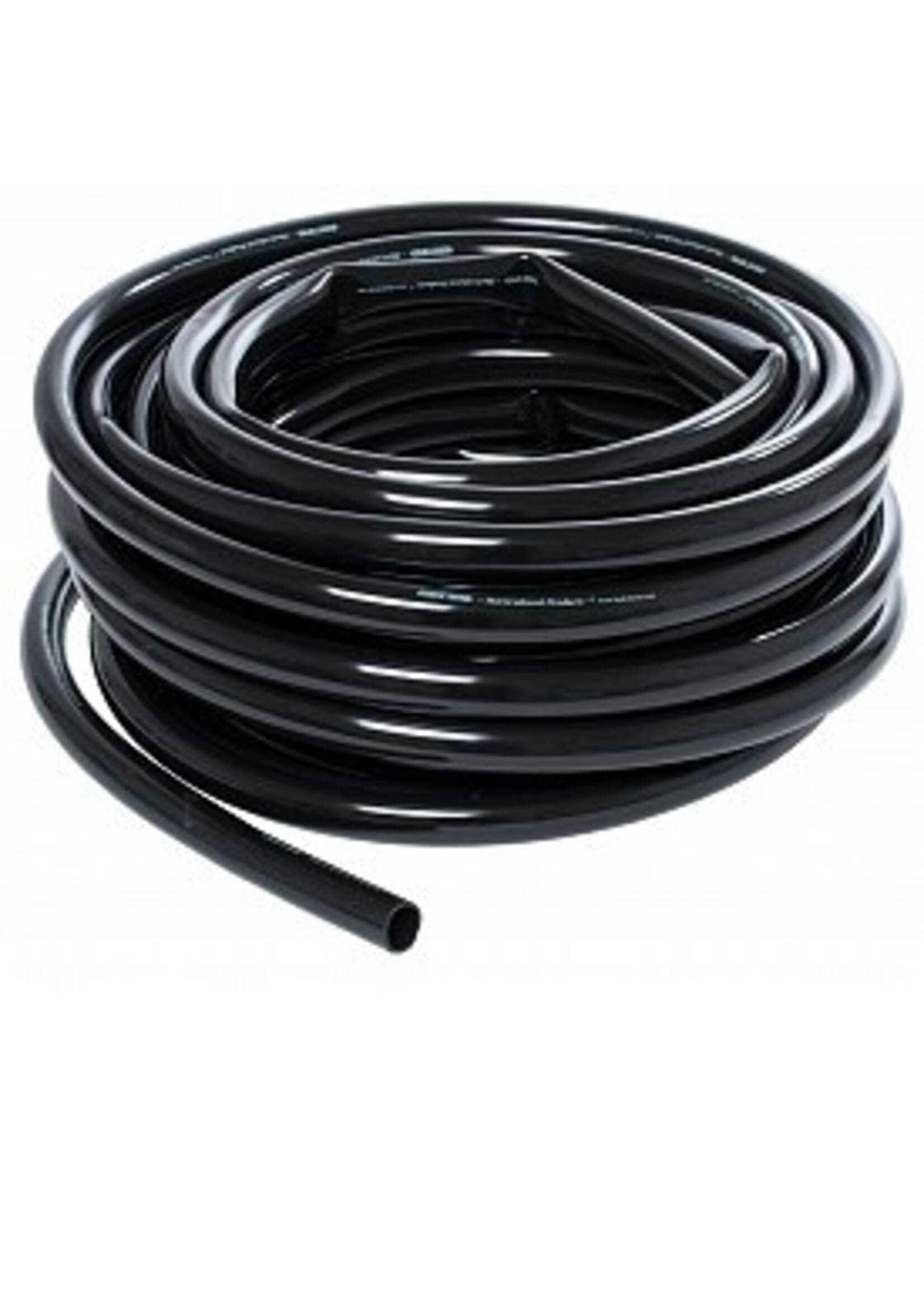 Hydrofarm Soft Black Vinyl Tubing for Irrigation Drainage
