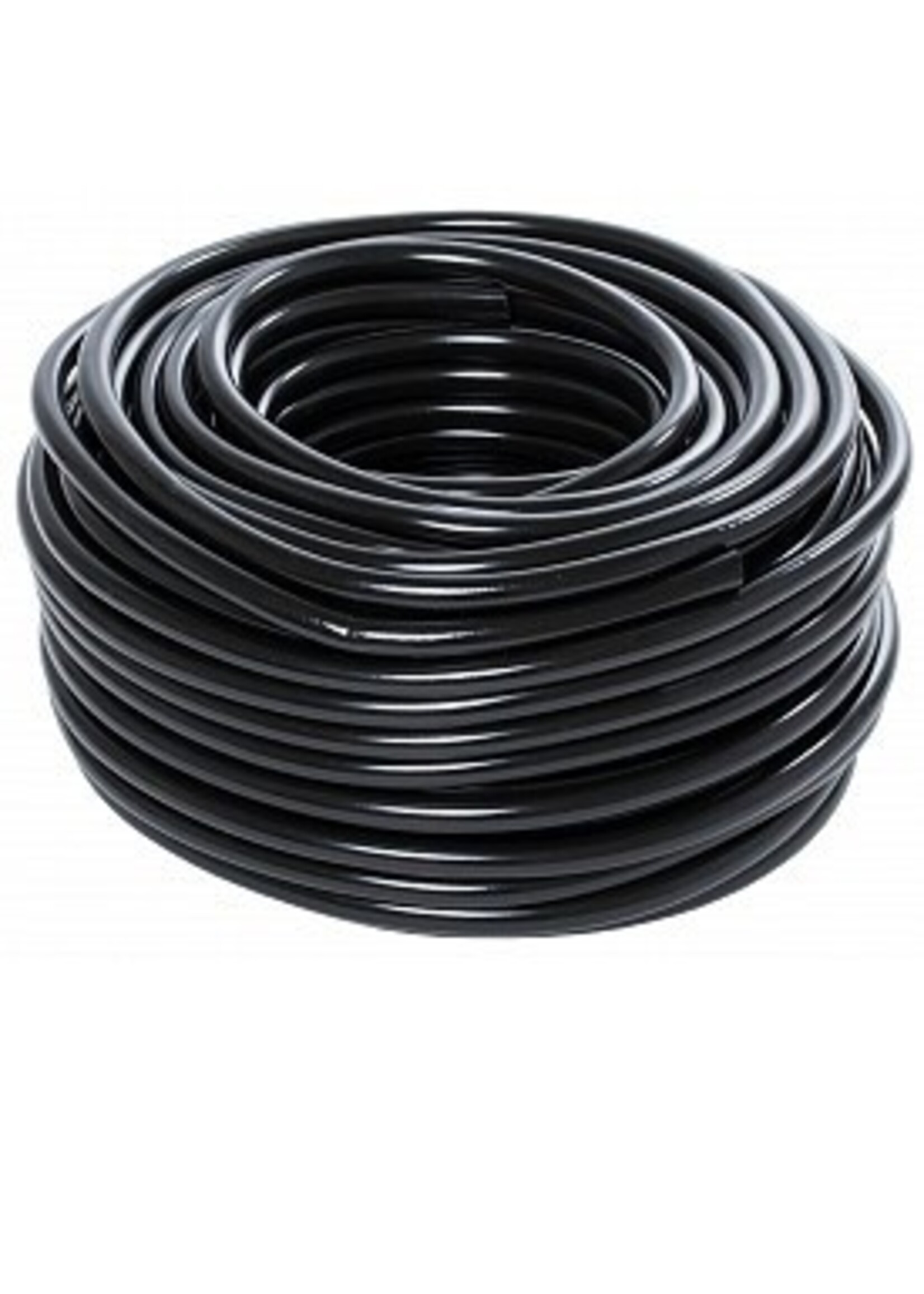 Hydrofarm Soft Black Vinyl Tubing for Irrigation Drainage