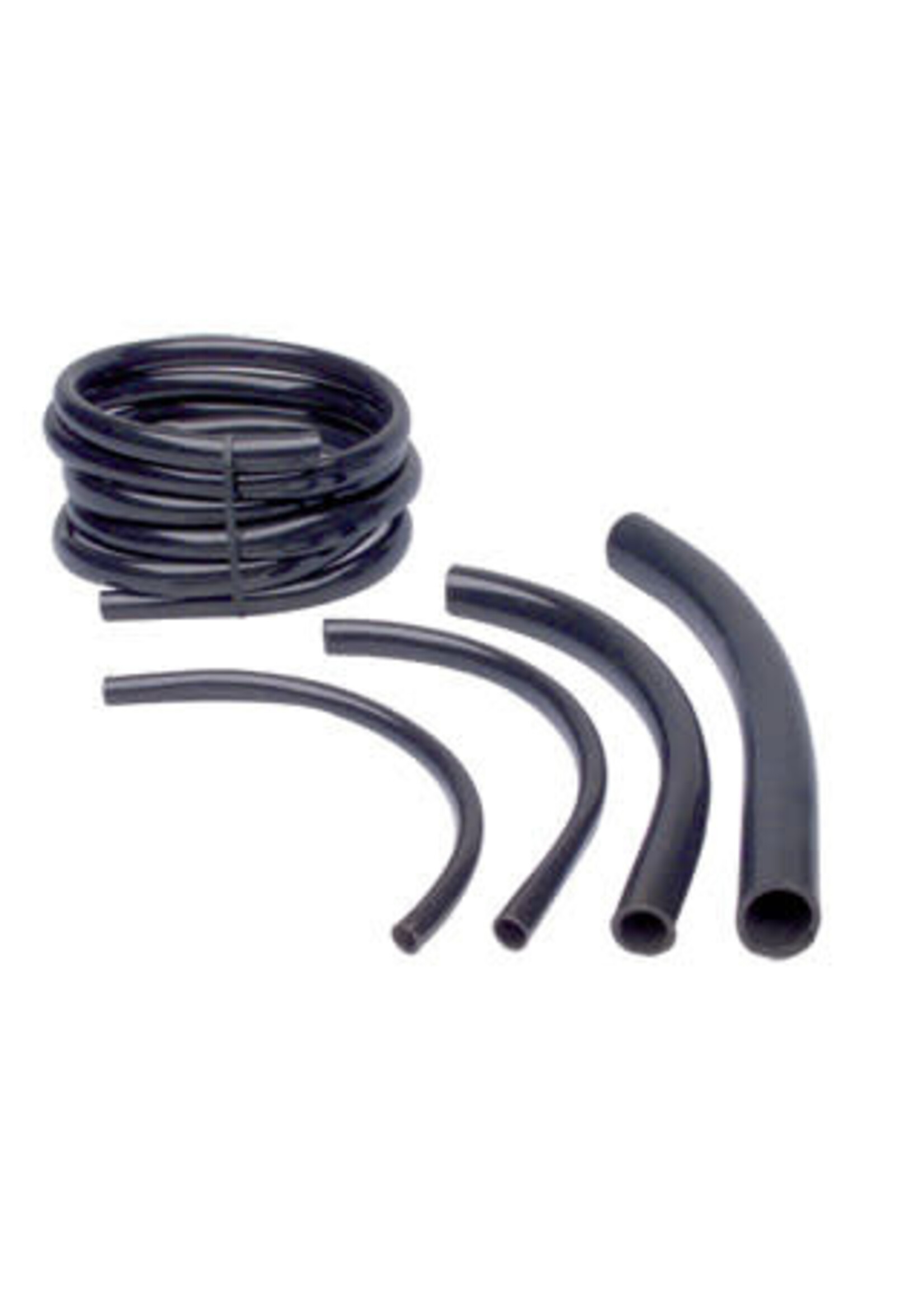 Hydrofarm Soft Black Vinyl Tubing for Irrigation Drainage