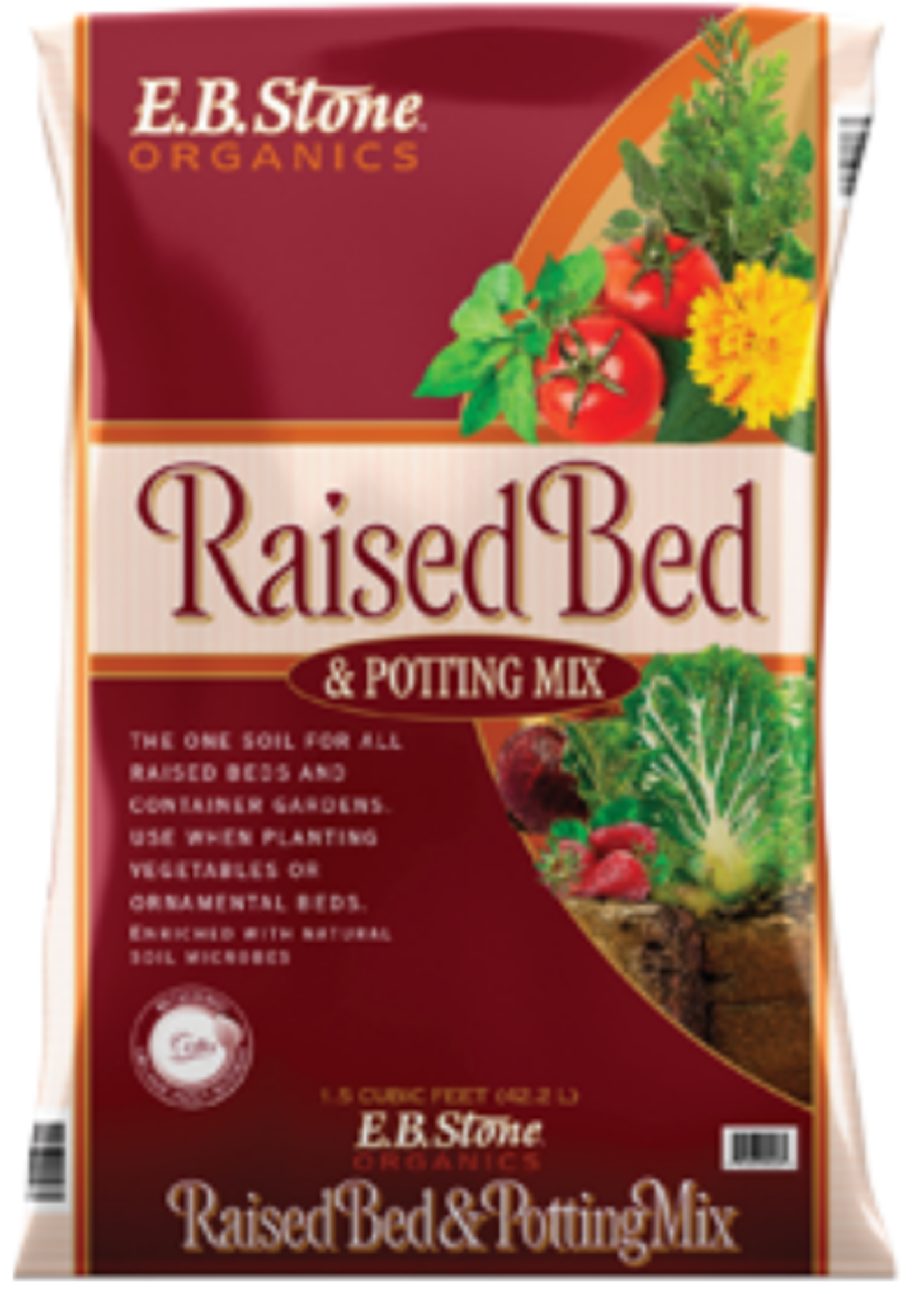 EB Stone EB Stone Raised Bed and Potting Soil 2CF